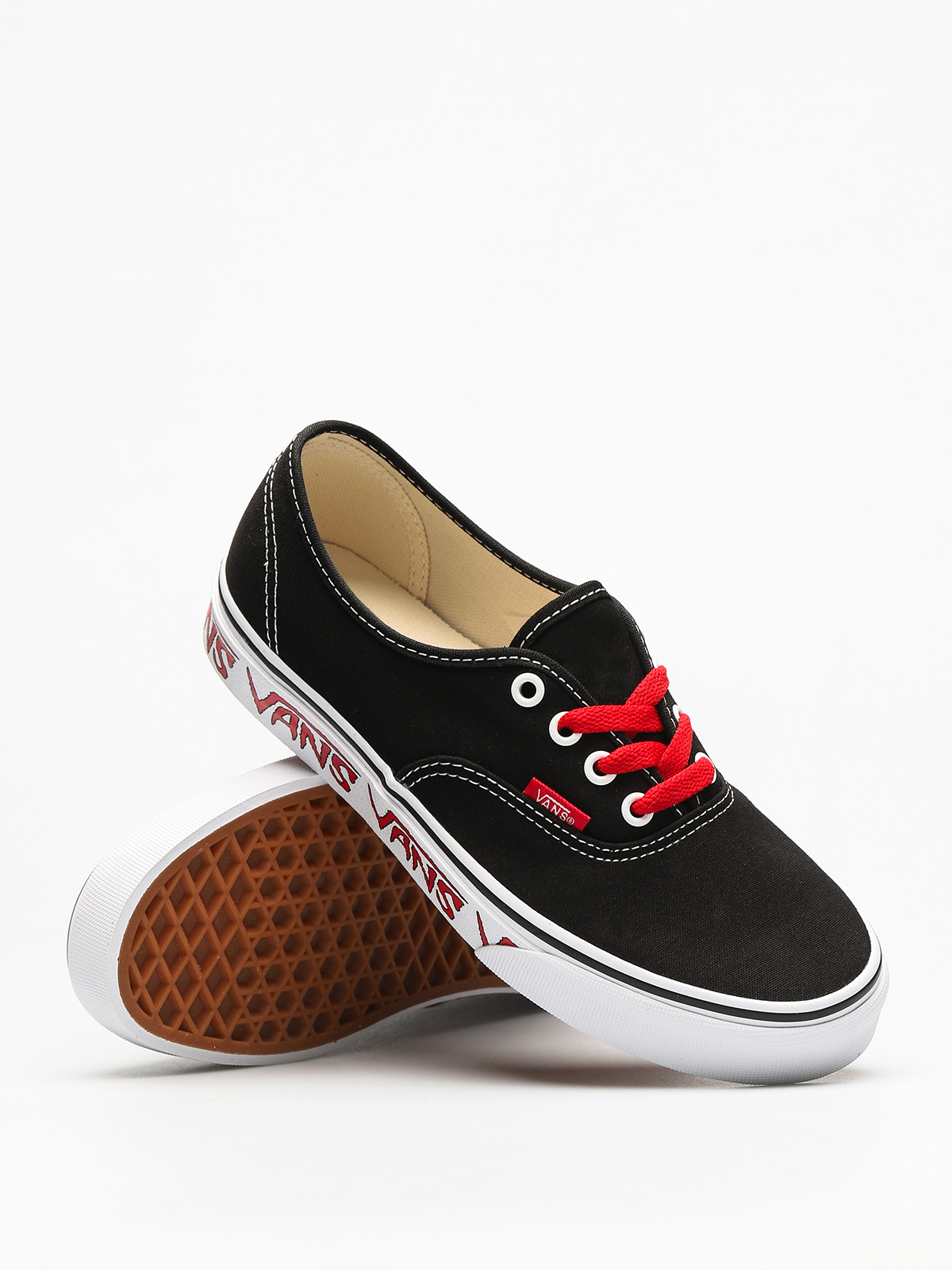 VANS Authentic Sketch Sidewall Canvas Low Top Sneakers Men\'s~6 Women\'s~7.5 Black Vans Womens Authentic Triple Black Gum Canvas Skate Sneakers  main image 3