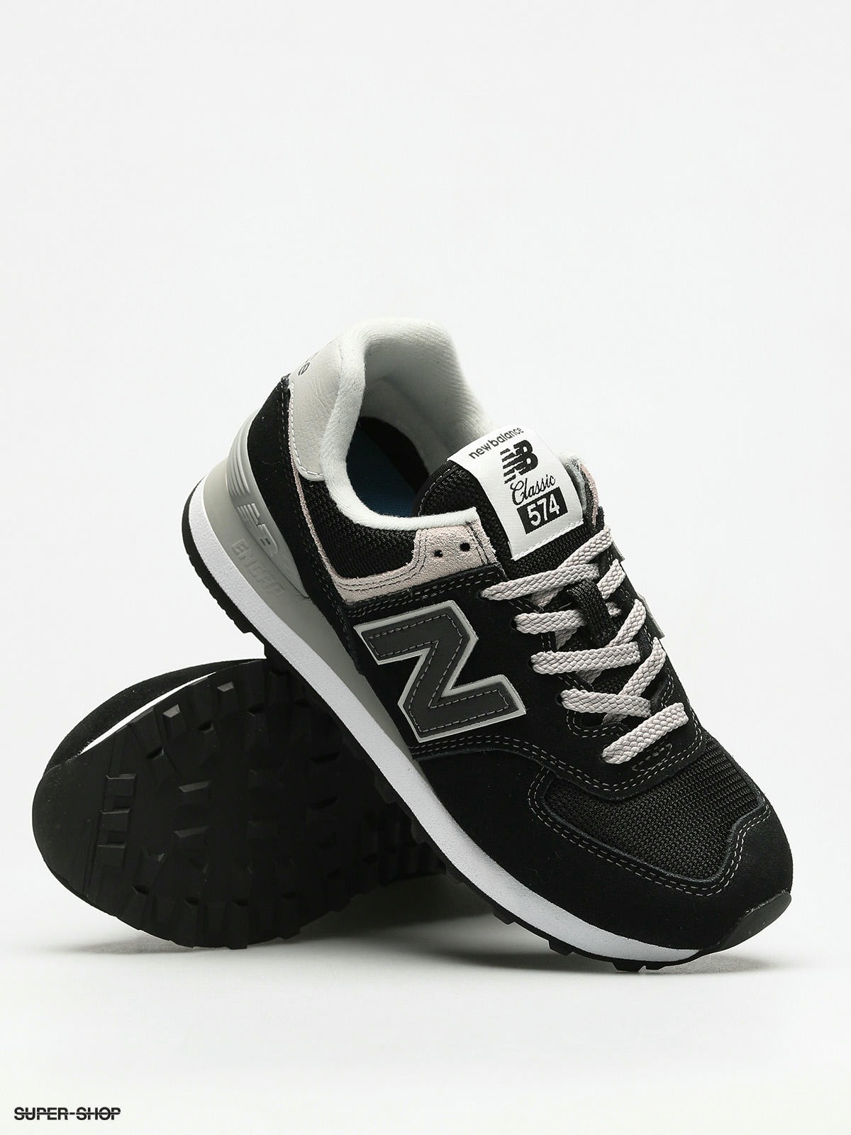 new balance wl574eb black