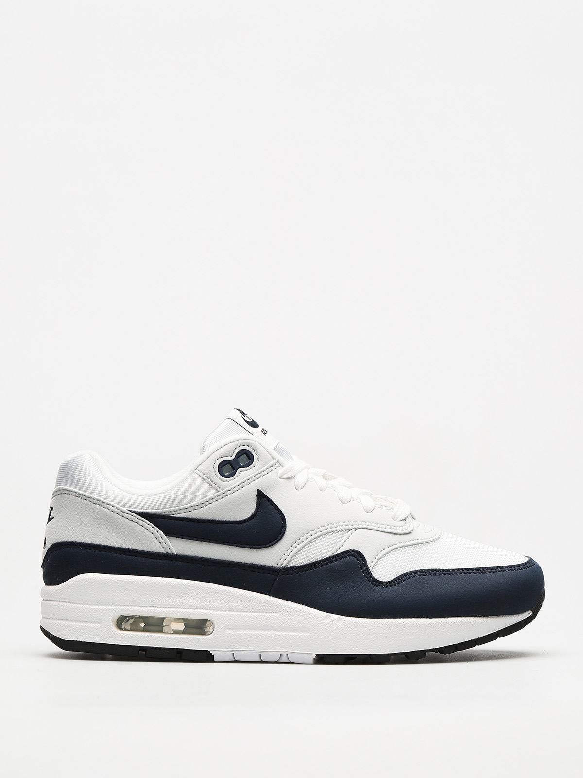 Nike Air Max 1 Shoes Wmn (white/obsidian pure platinum black)