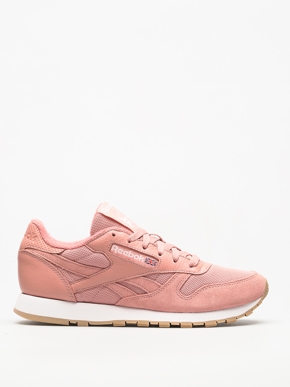 Reebok Shoes Cl Leather Estl Wmn (chalk pink/white)