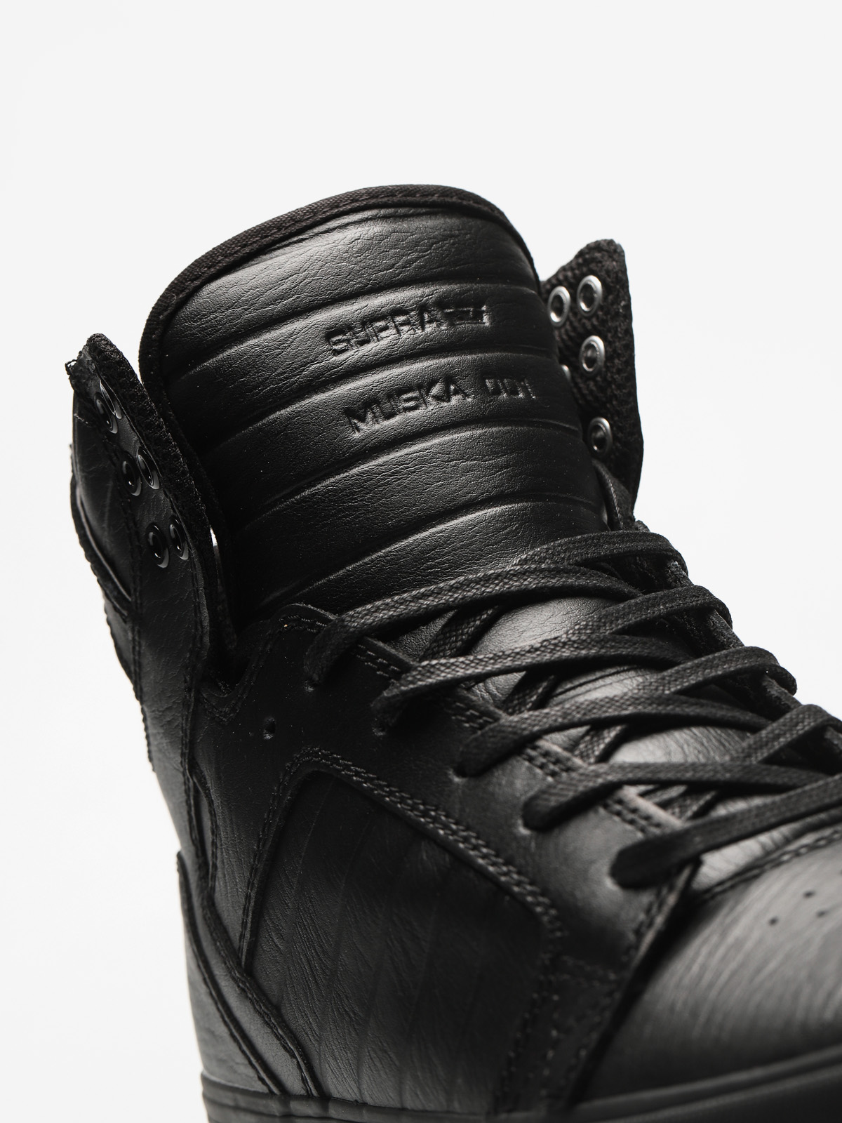 Supra Shoes Skytop (black/black red)