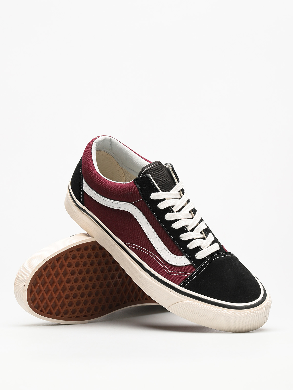 Vans Shoes Old Skool 36 Dx (anaheim/factory/black/og/burgundy)