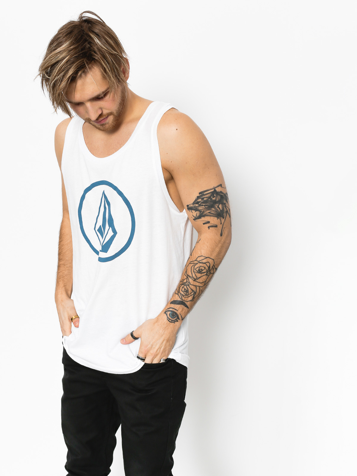 Volcom Tank top Classic Stone Dd (wht)