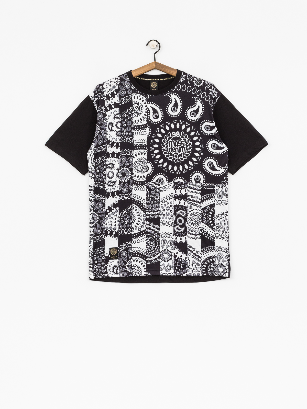 MassDnm T-shirt Bandana Flag (black)