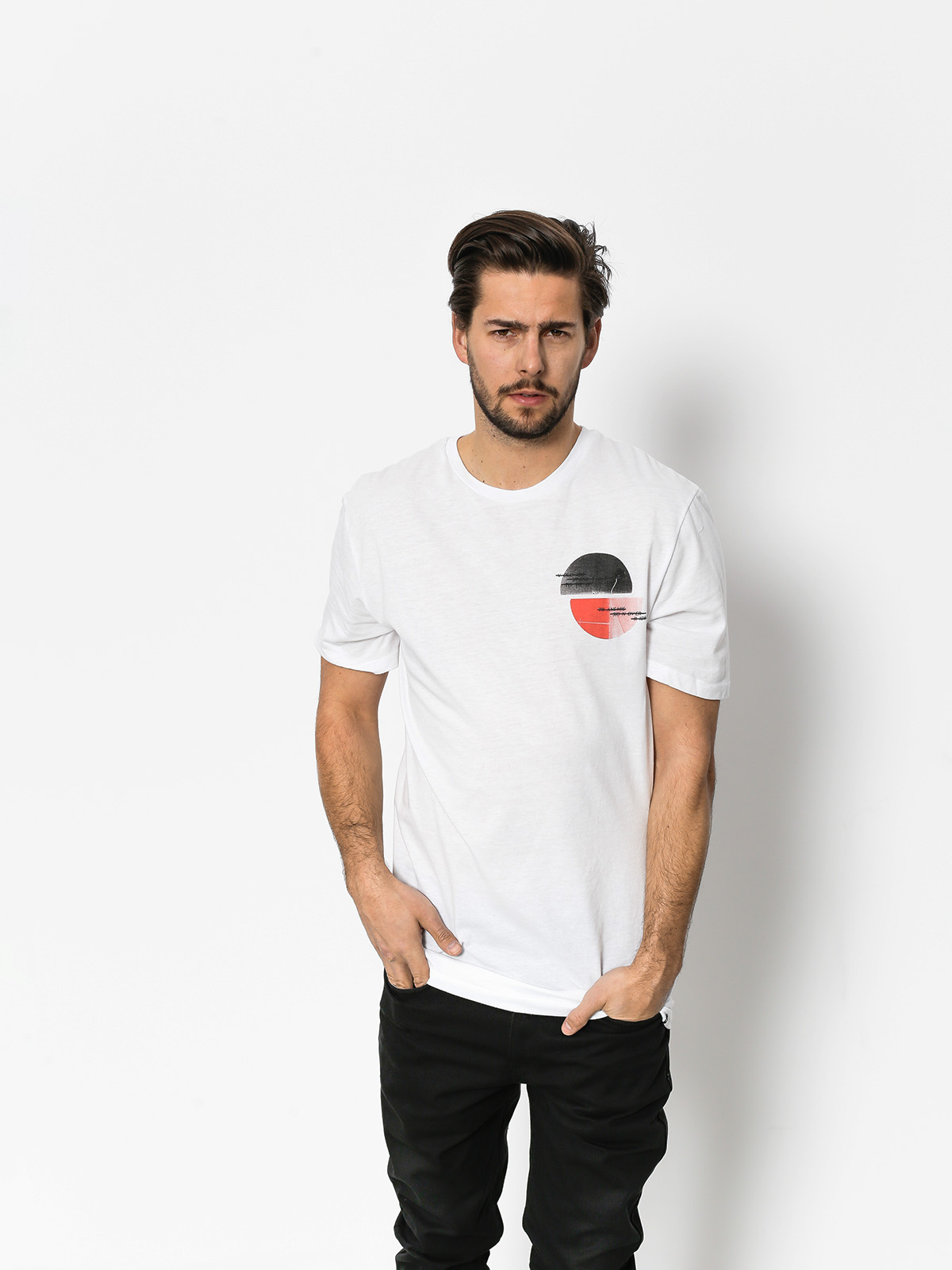 Volcom T-shirt Over Ride Dd (wht)