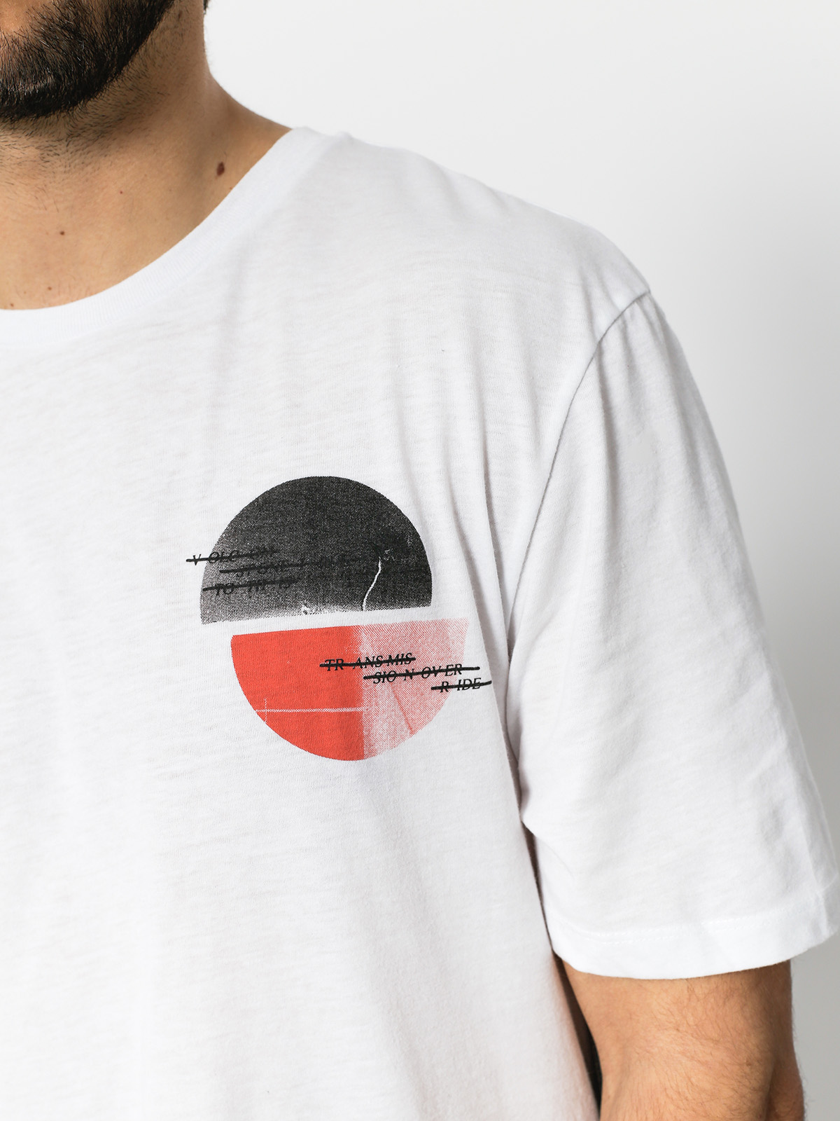 Volcom T-shirt Over Ride Dd (wht)