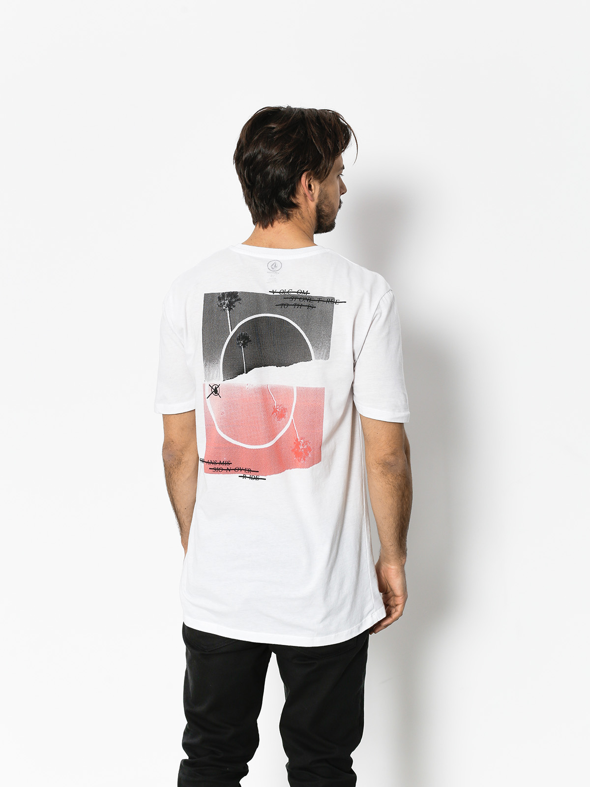 Volcom T-shirt Over Ride Dd (wht)