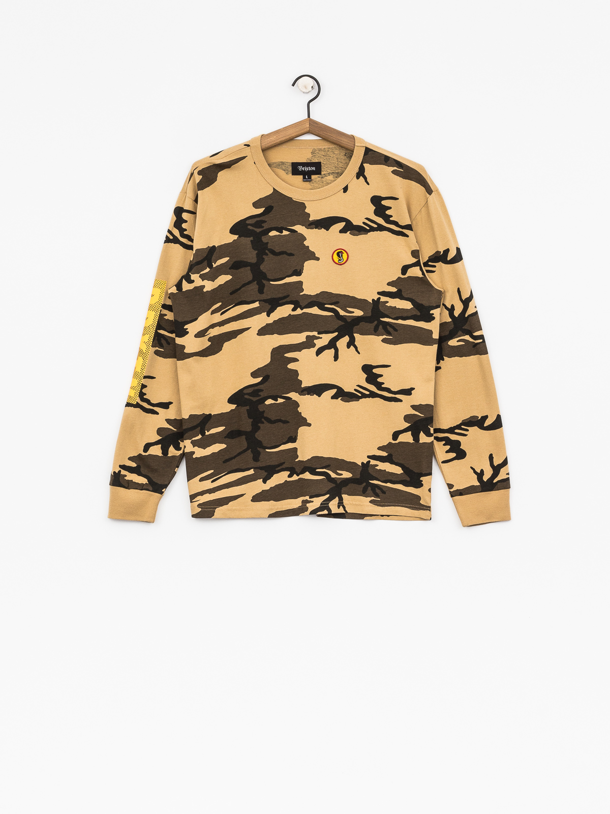 Brixton Longsleeve Fang Knit (camo)