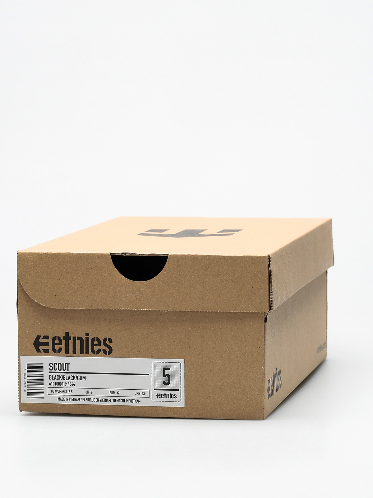 Etnies Shoes Scout (black/black/gum)