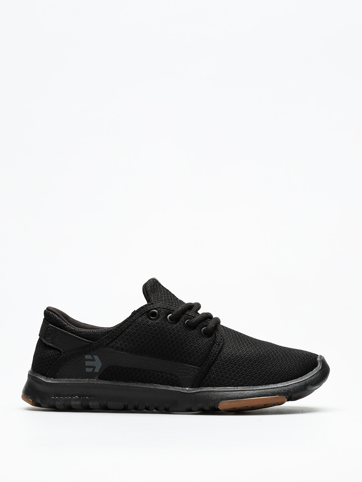 Etnies scout black deals black gum