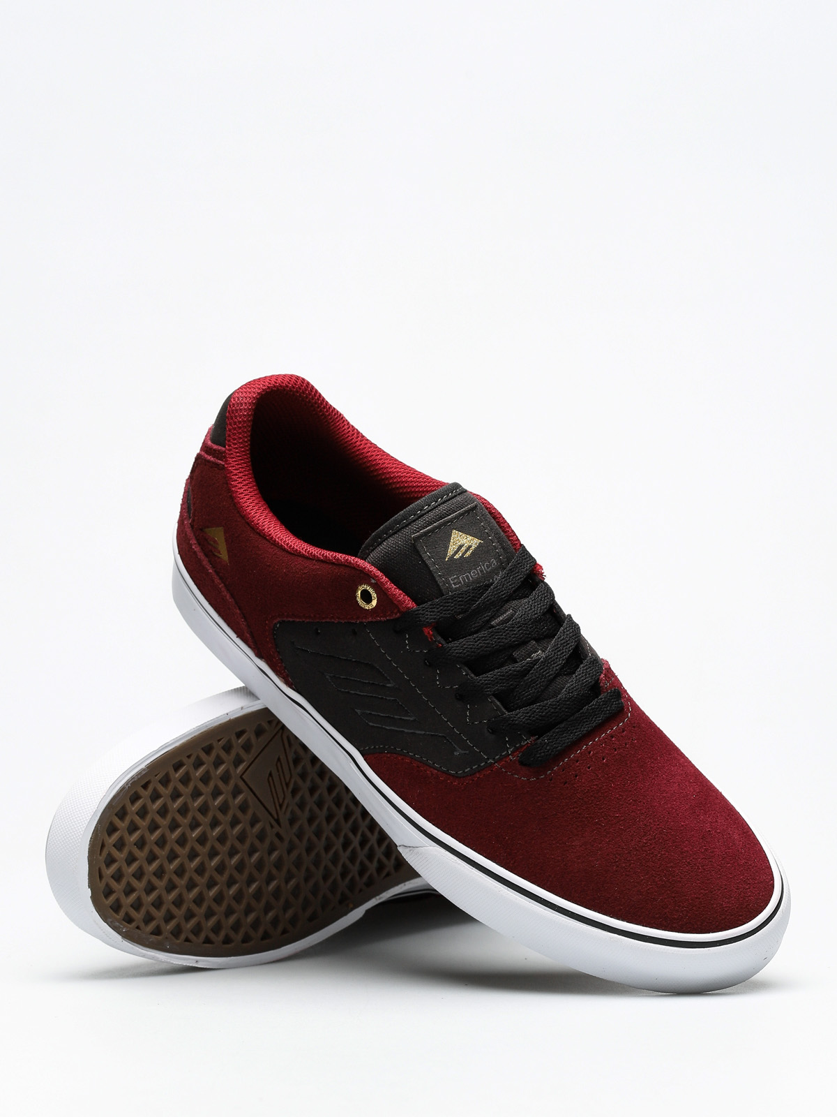 Emerica Schuhe The Reynolds Low Vulc (red/grey)