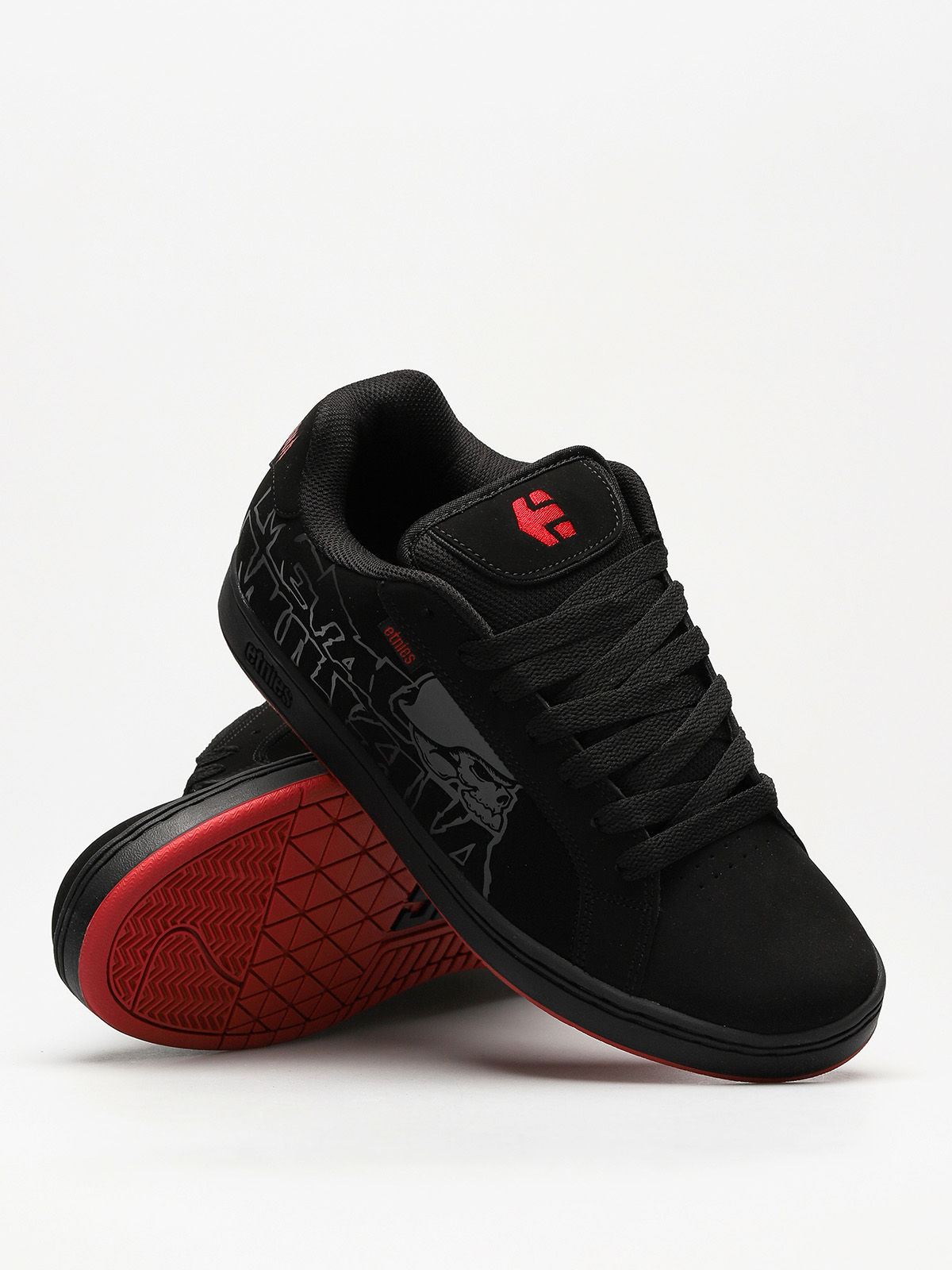 Etnies Shoes Metal Mulisha Fader (black/black/red)