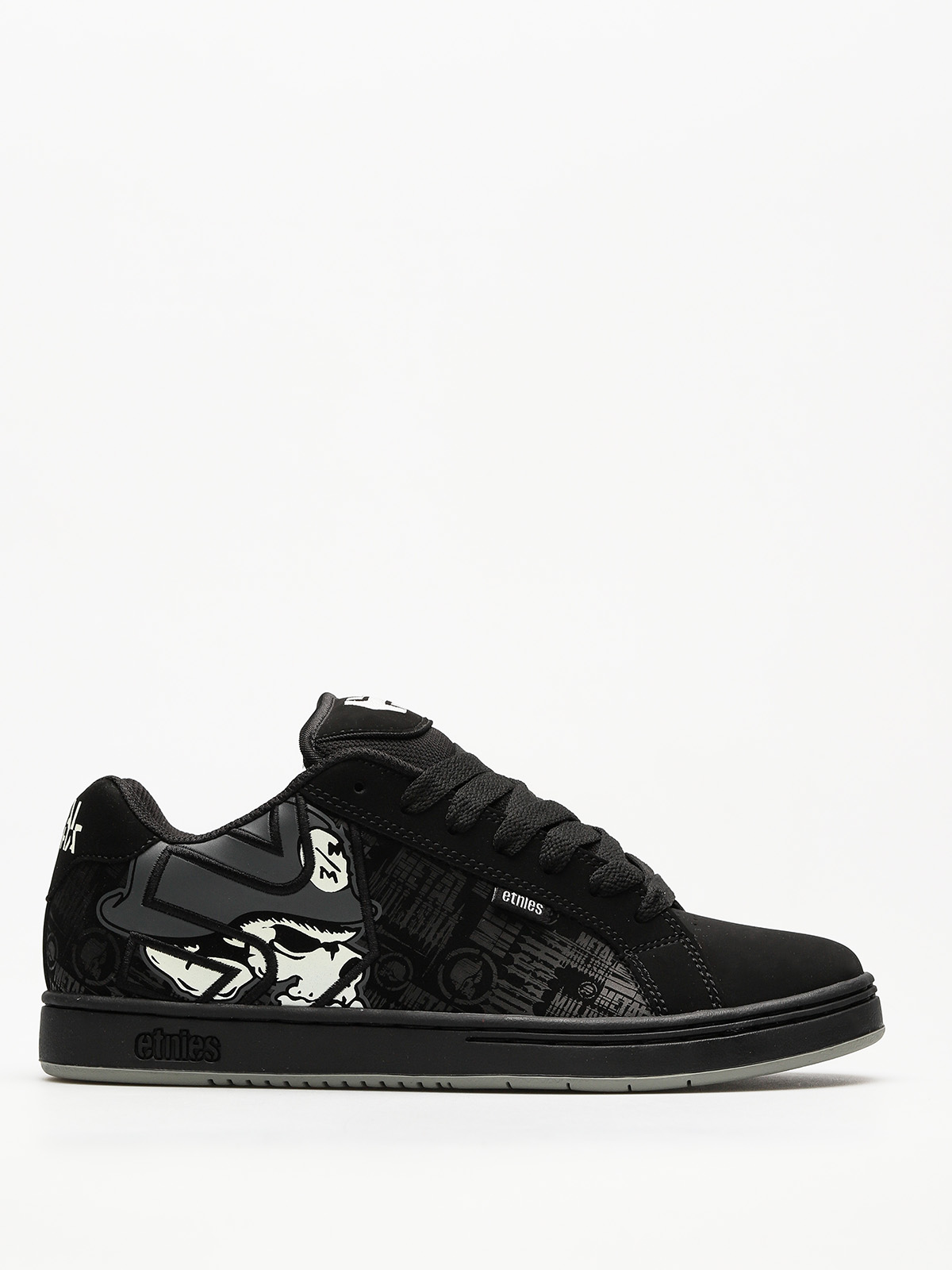 Etnies Shoes Metal Mulisha Fader (black/skulls)