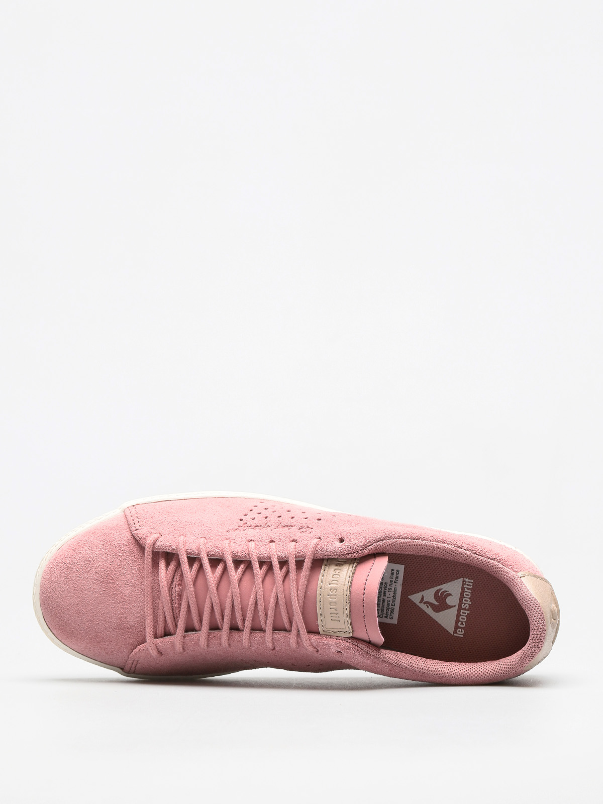 Le Coq Sportif Shoes Charline Suede Wmn pink ash rose