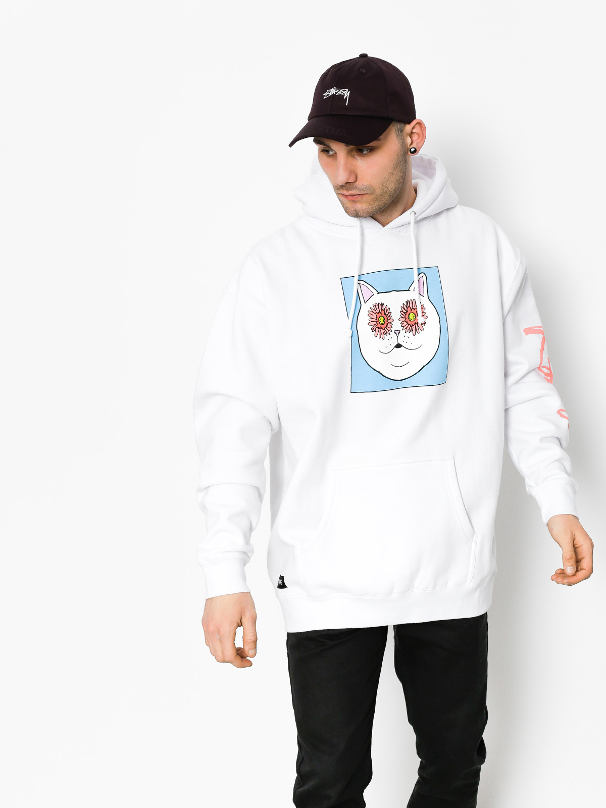 ripndip flower eyes hoodie