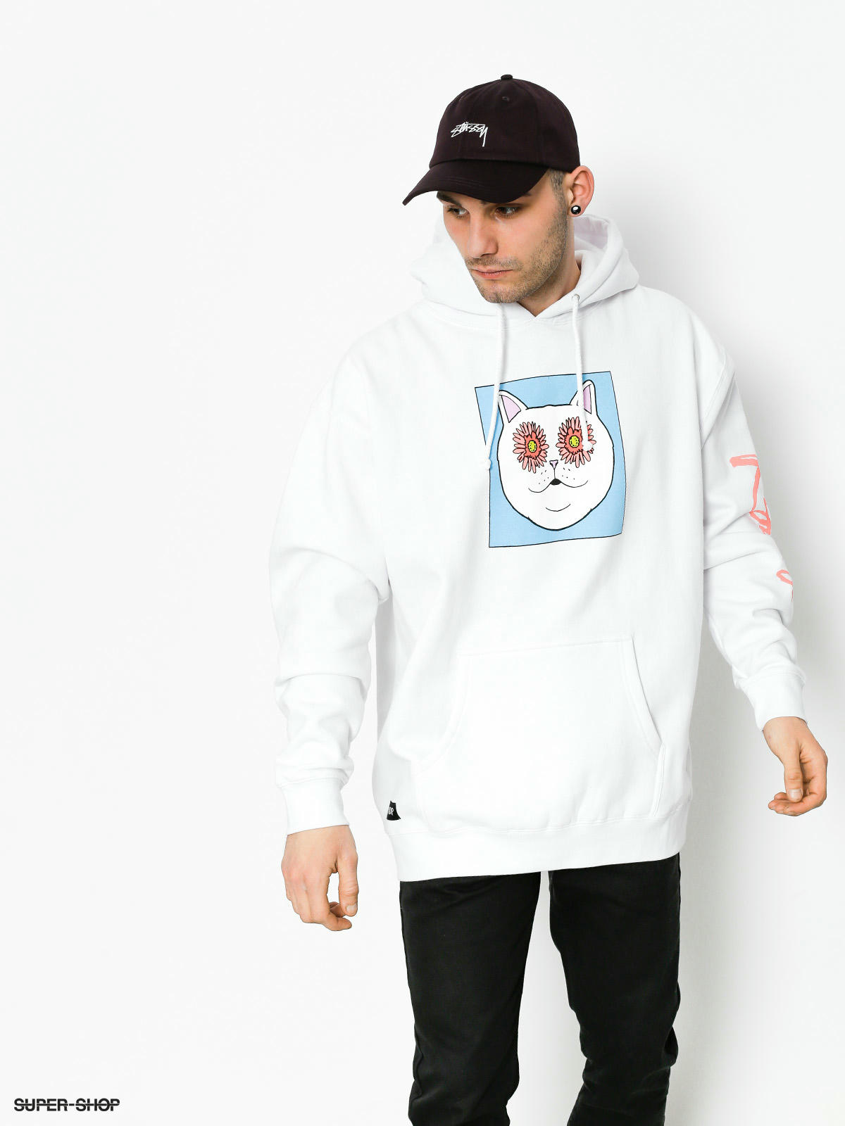 ripndip flower eyes hoodie