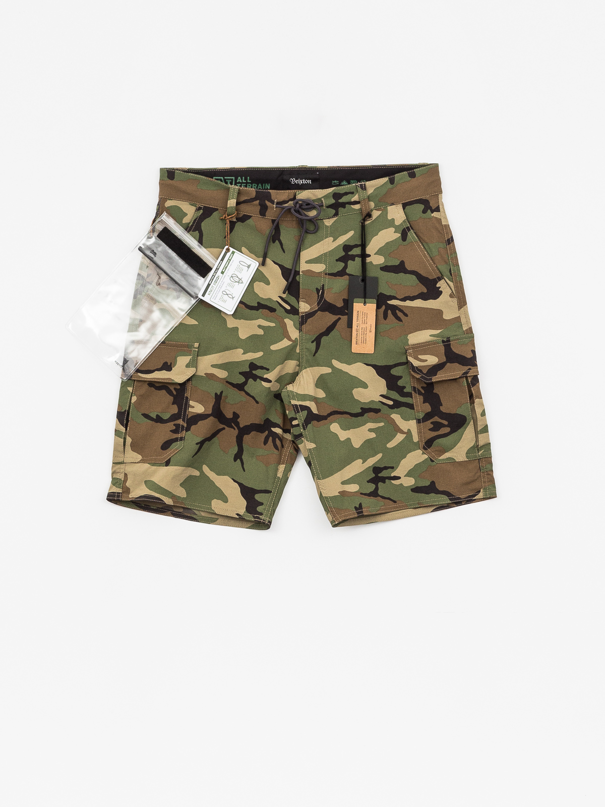 Brixton camo hot sale shorts