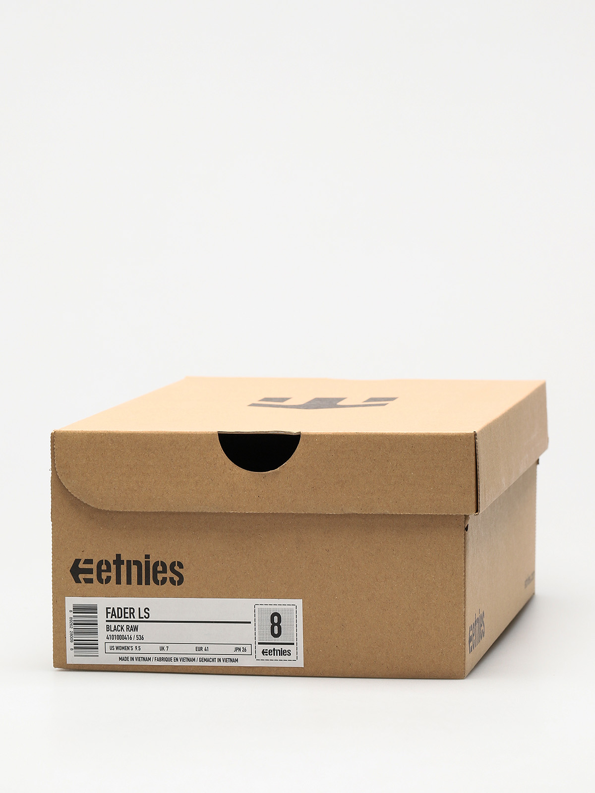 Etnies Shoes Fader LS (black raw)