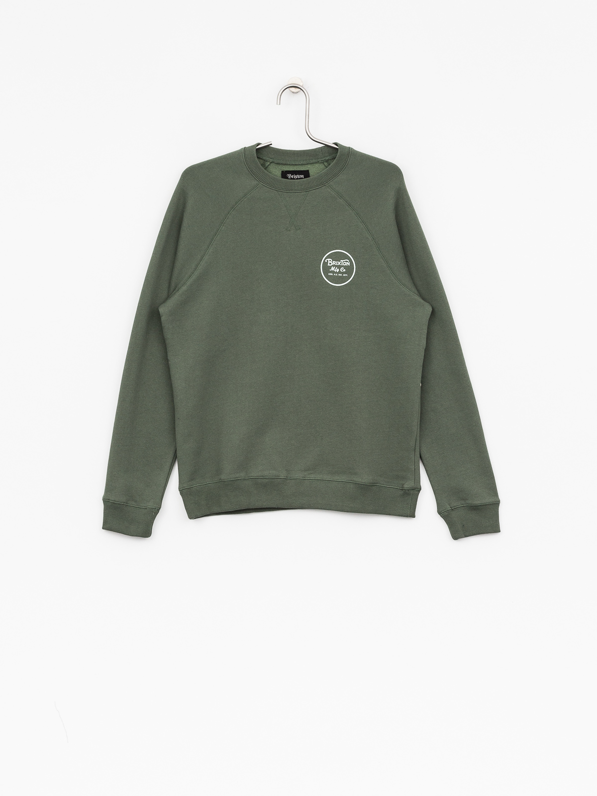 Brixton Sweatshirt Wheeler III Eu Crew (washed chive)