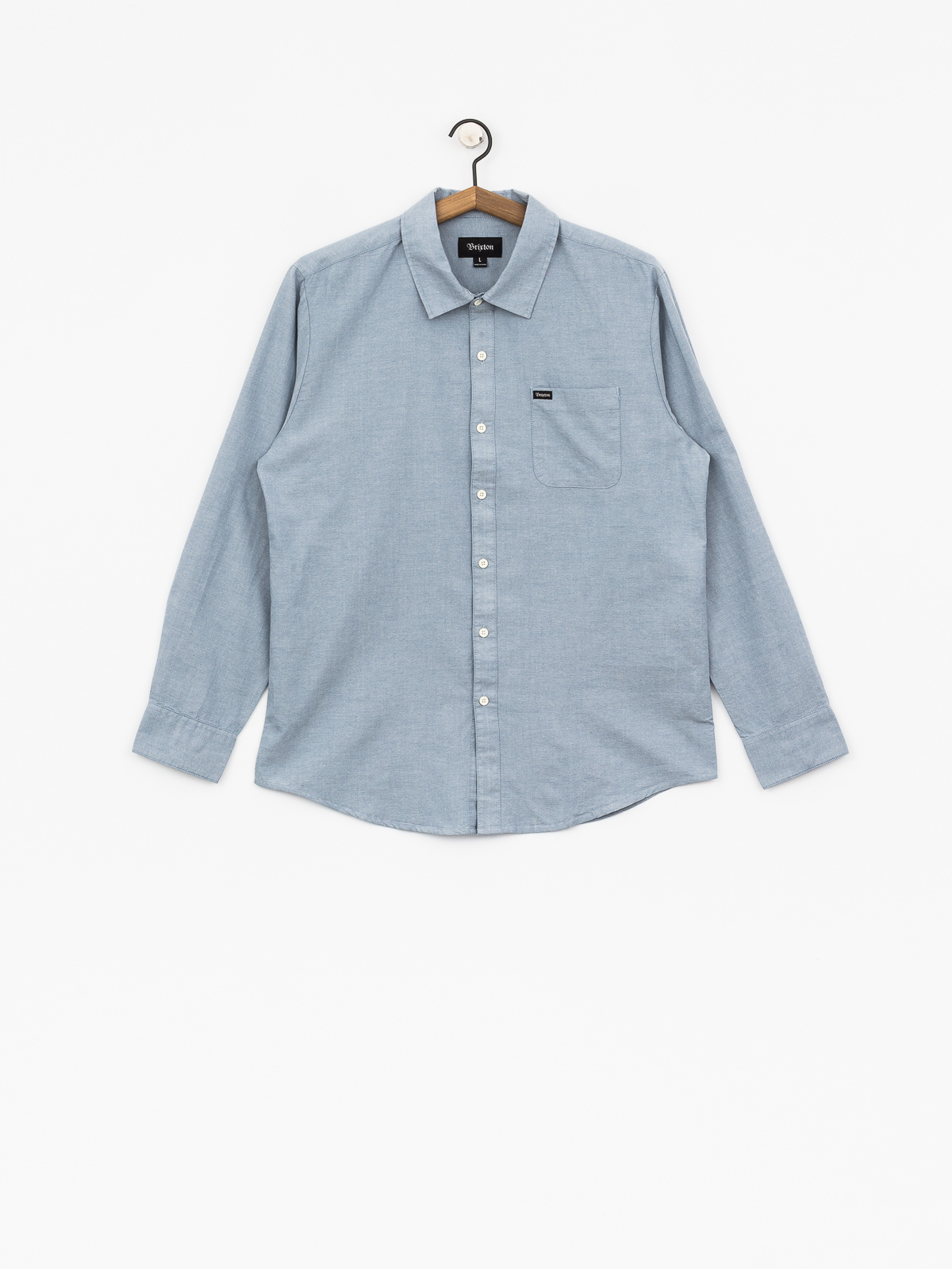Brixton Shirt Charter Oxford Wvn (light blue chambray)