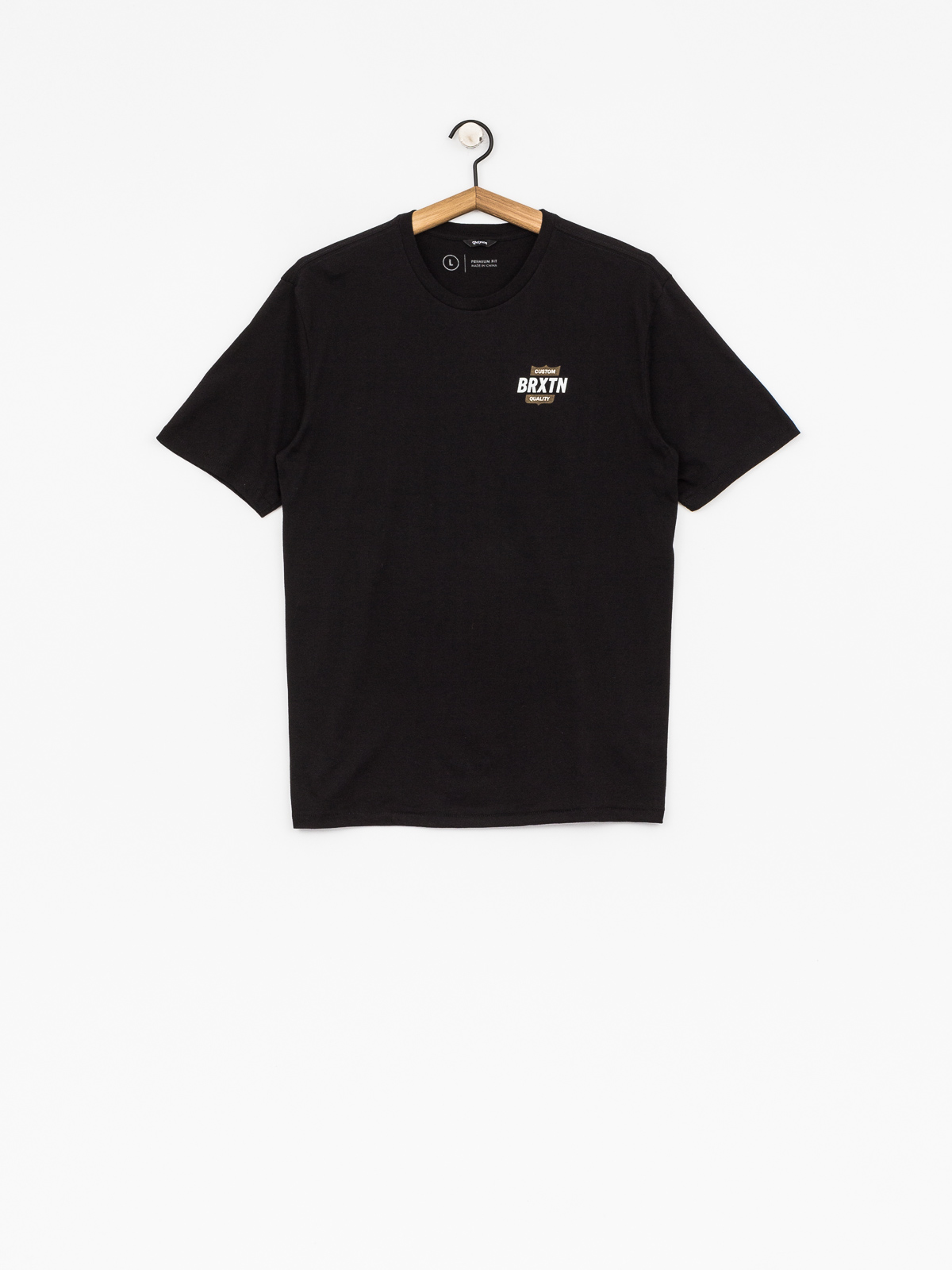 Brixton T-shirt Garth II Prt (black/gold)