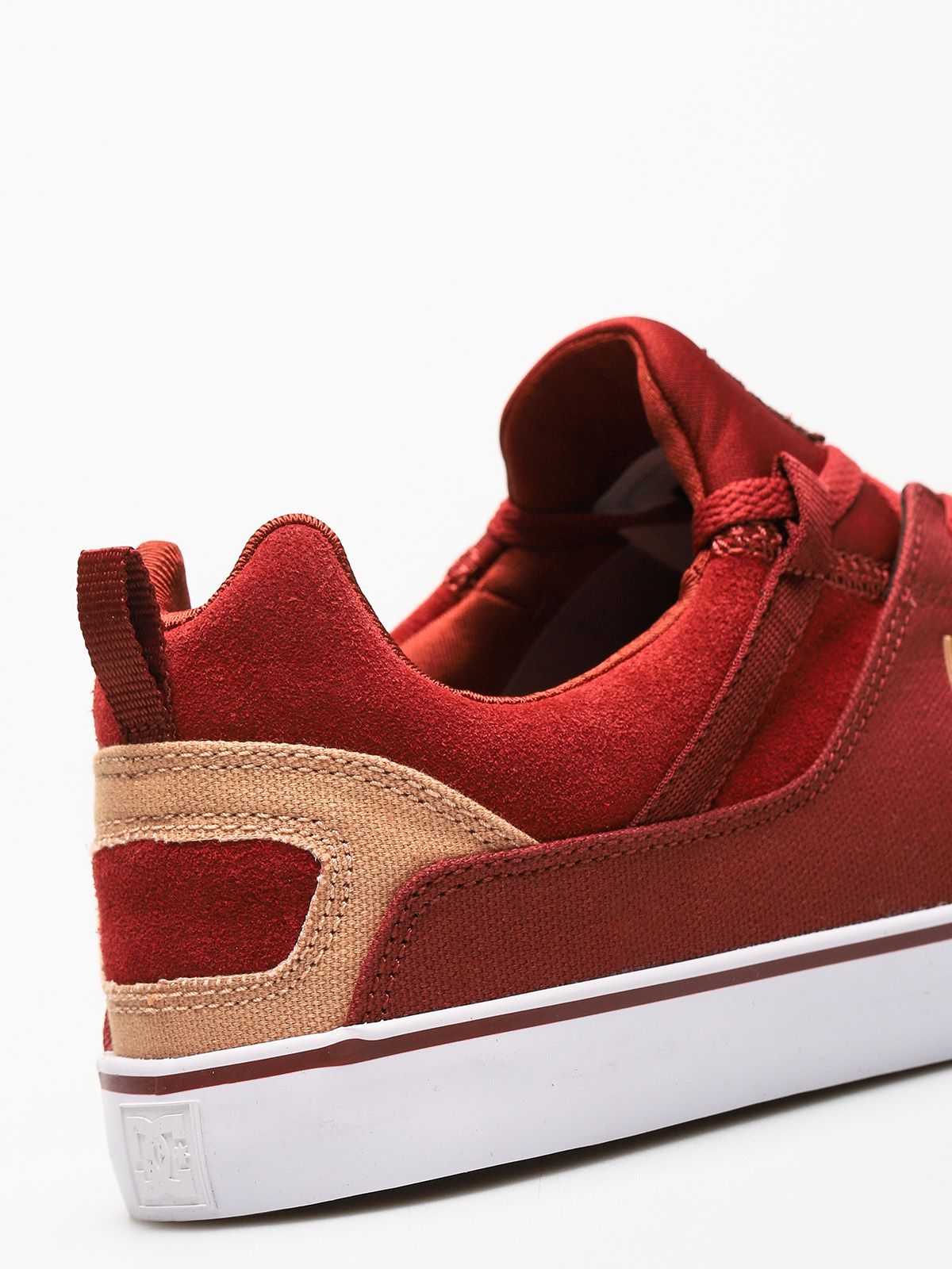 DC Shoes Heathrow Vulc (burgundy/tan)