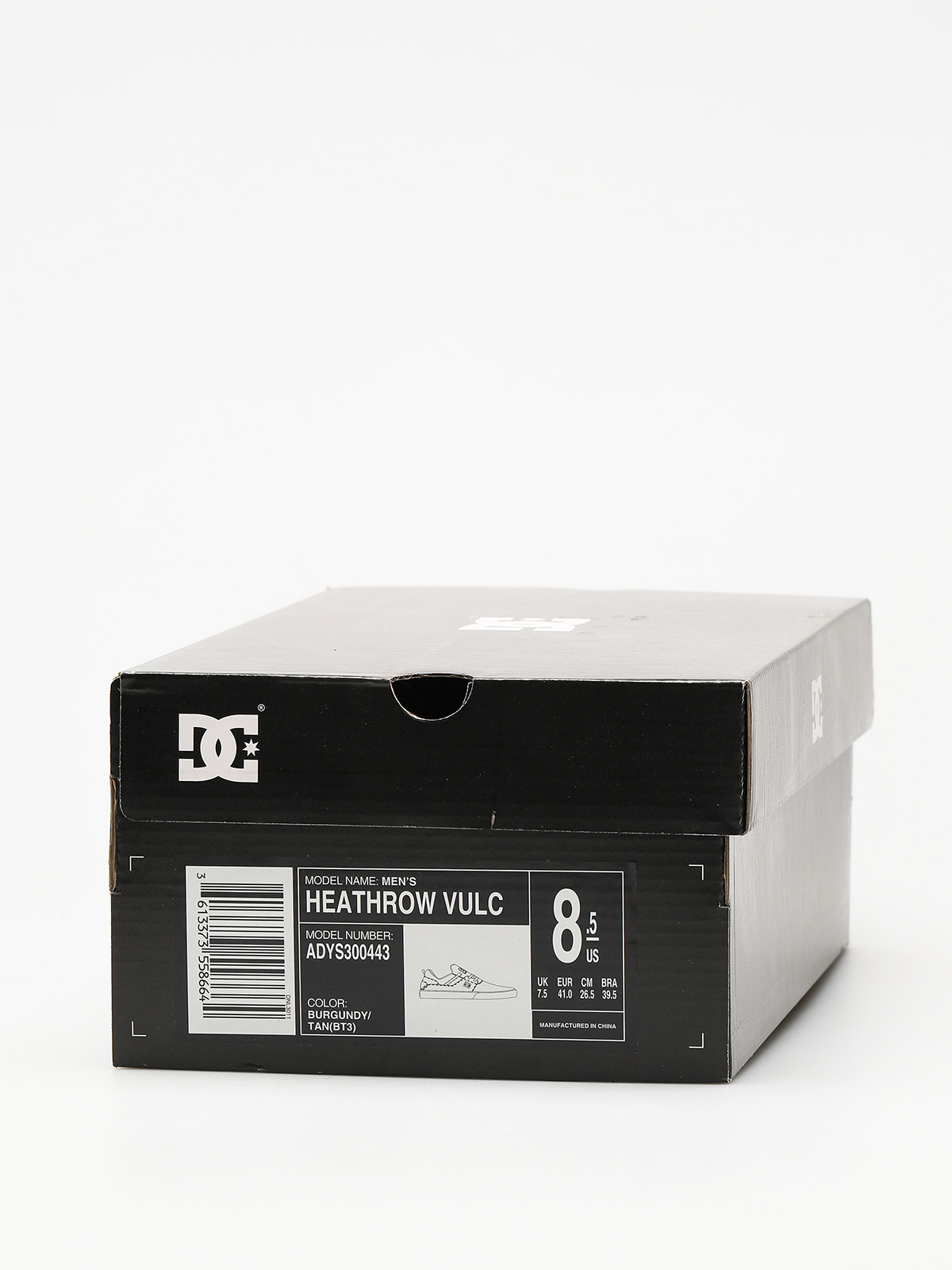 DC Shoes Heathrow Vulc (burgundy/tan)