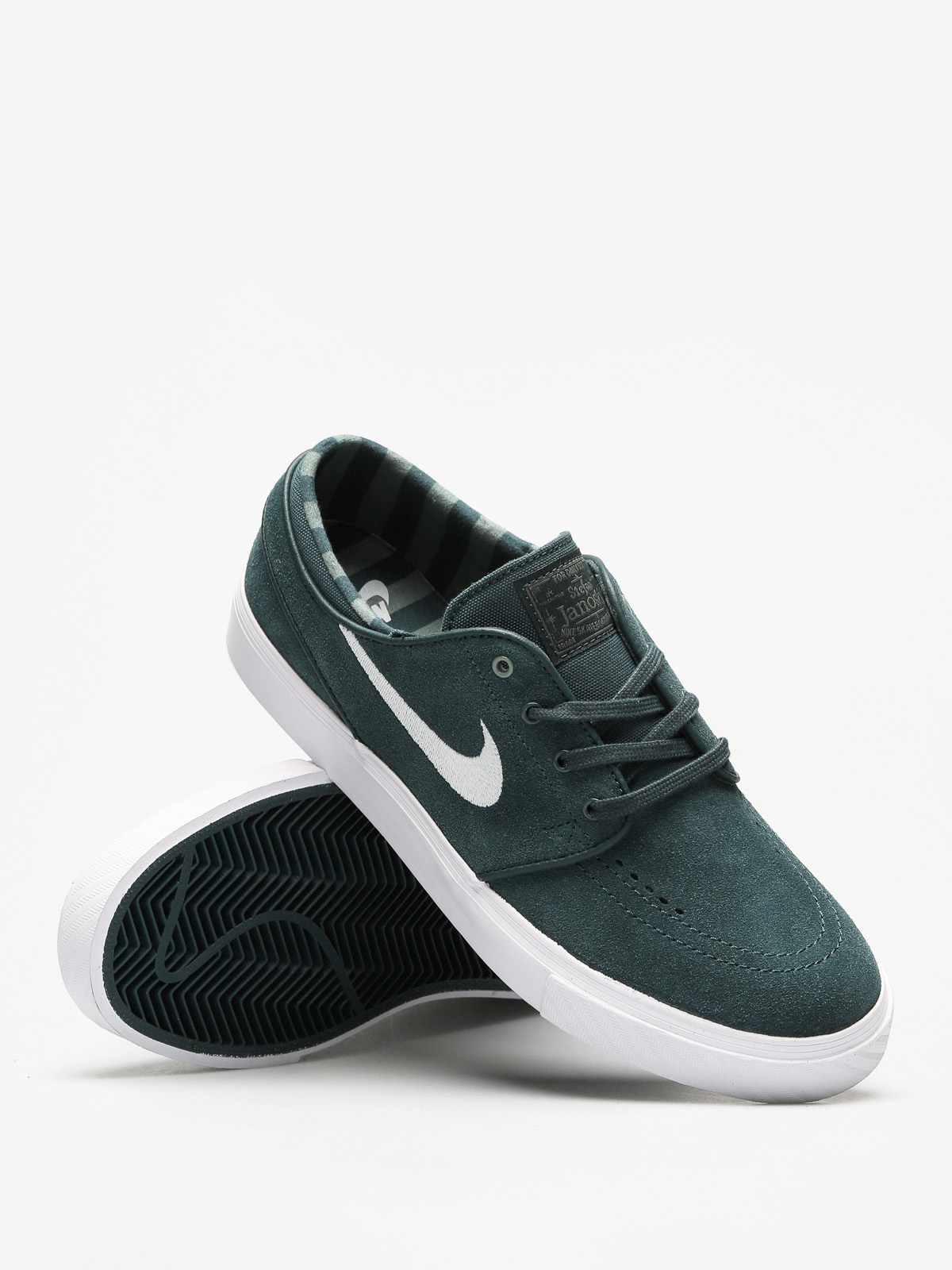 Nike SB Shoes Zoom Stefan Janoski (deep jungle/white clay green white)
