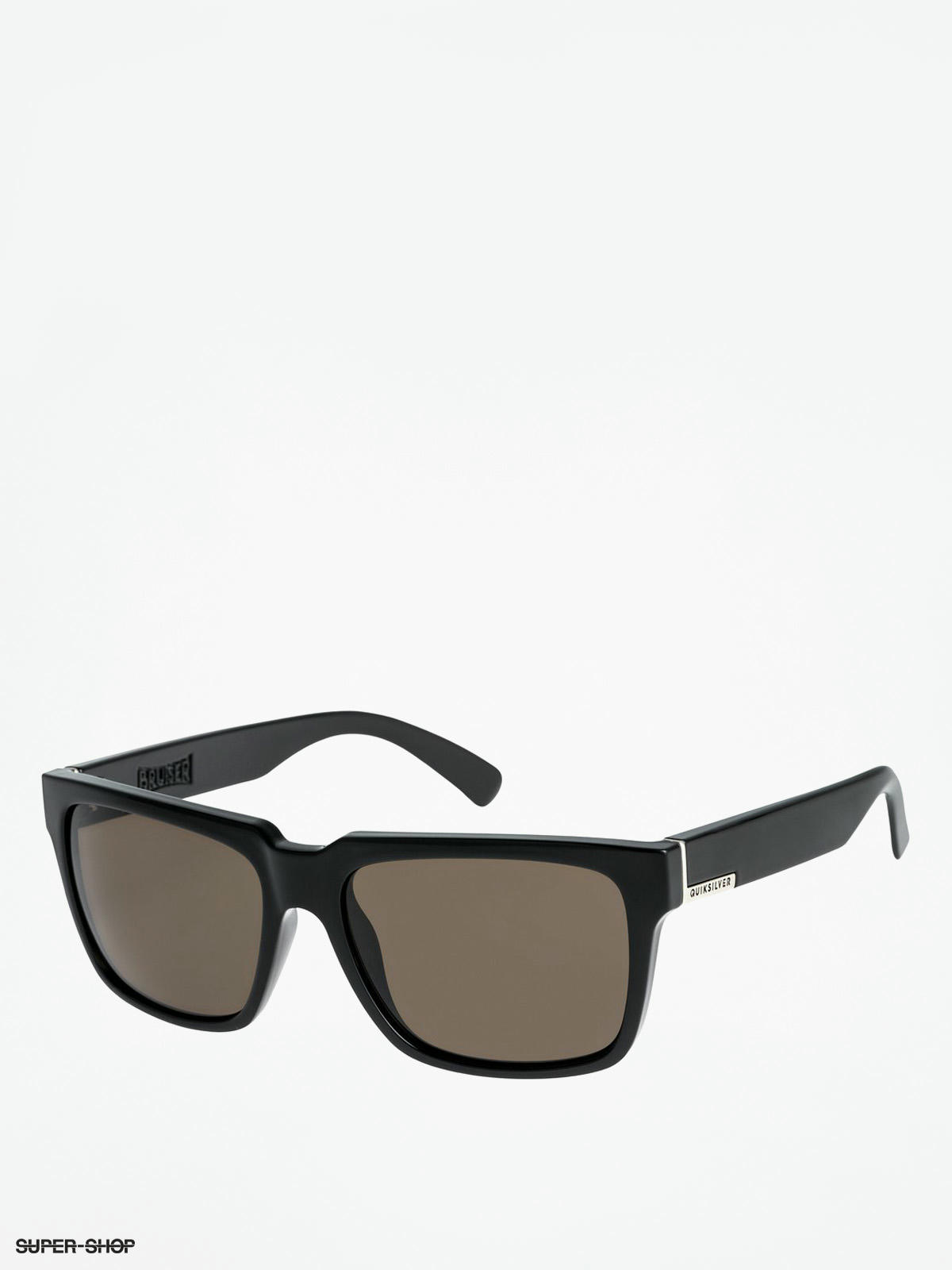Quiksilver Sunglasses Bruiser (shiny black/grey)