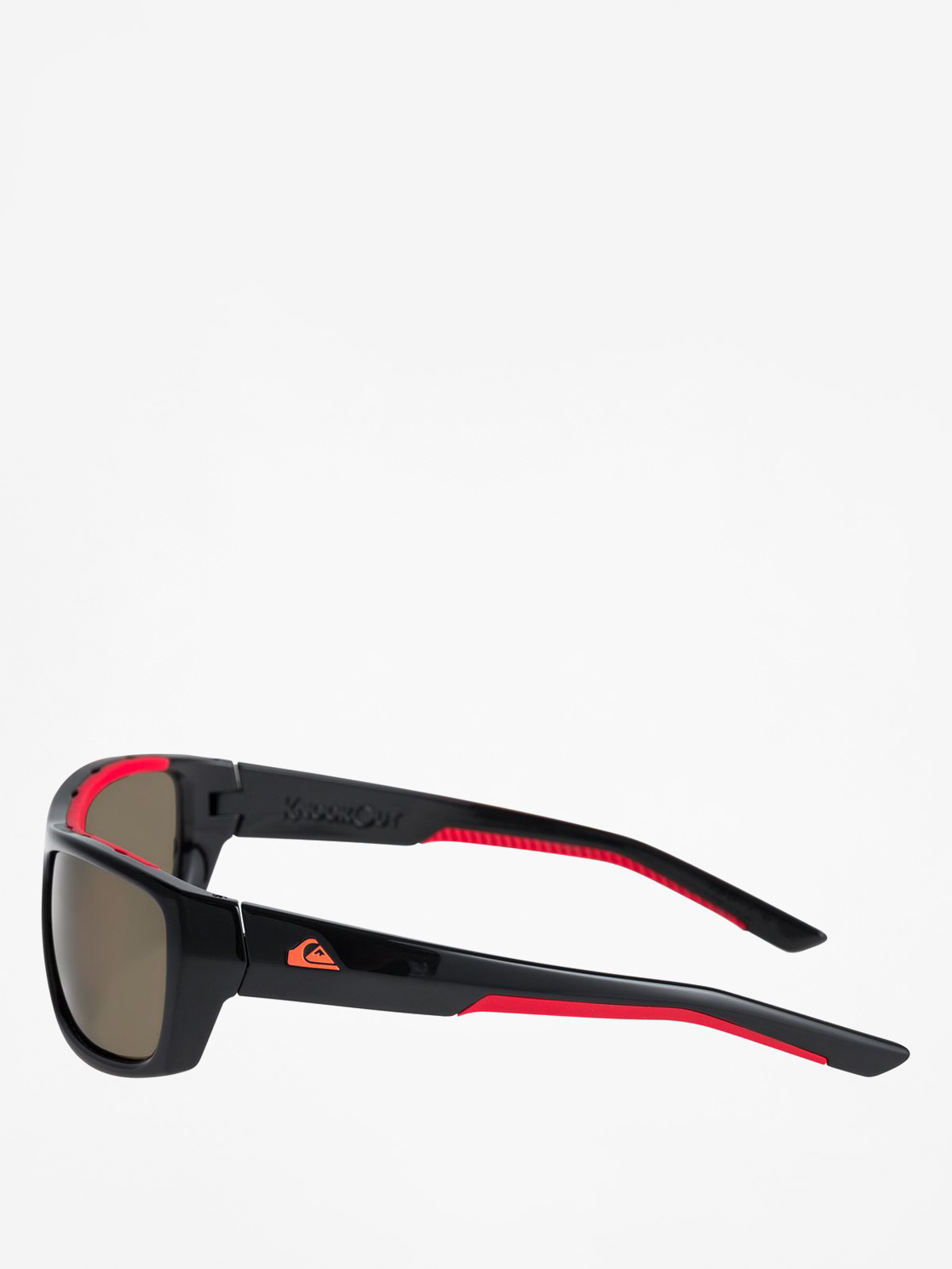 Quiksilver Sunglasses Knockout (shiny black red/gre)