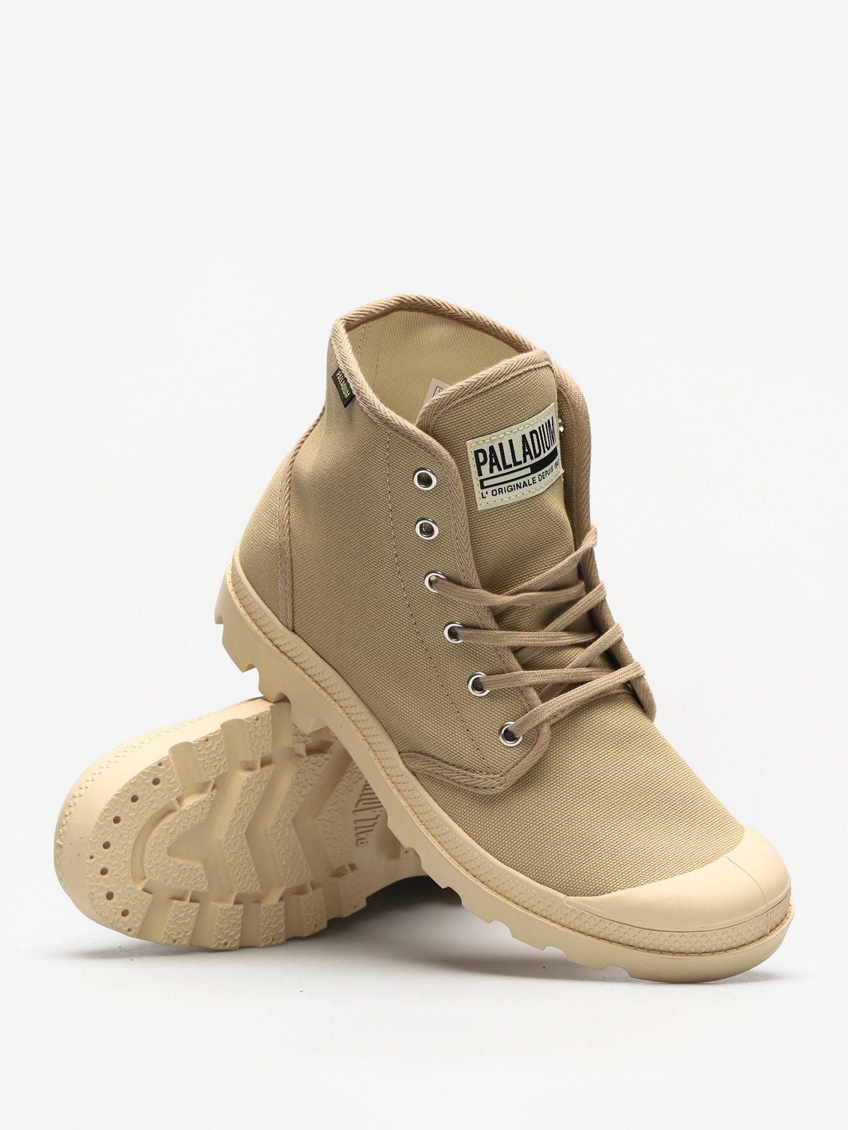 Palladium Shoes Pampa Hi Originale (sahara/ecru)