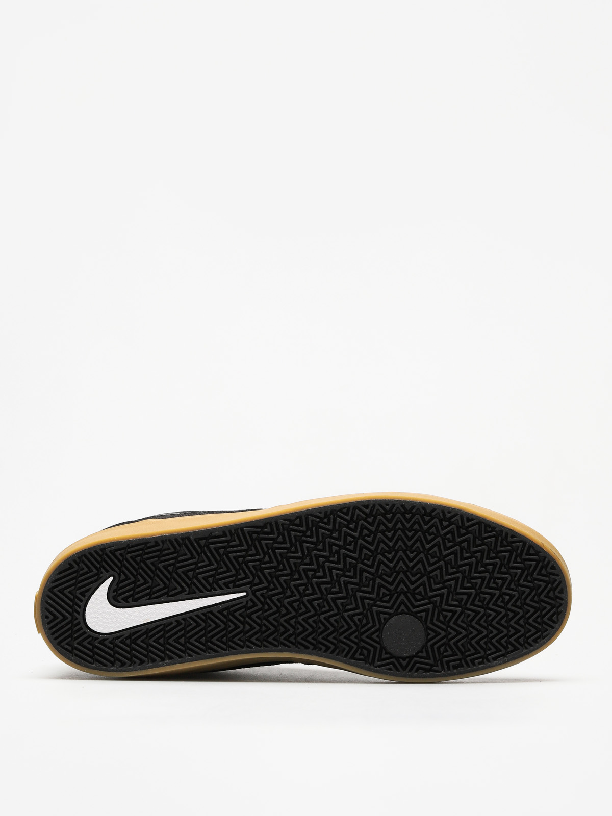 Nike SB Schuhe Sb Check Solarsoft Canvas (black/black gum light brown)