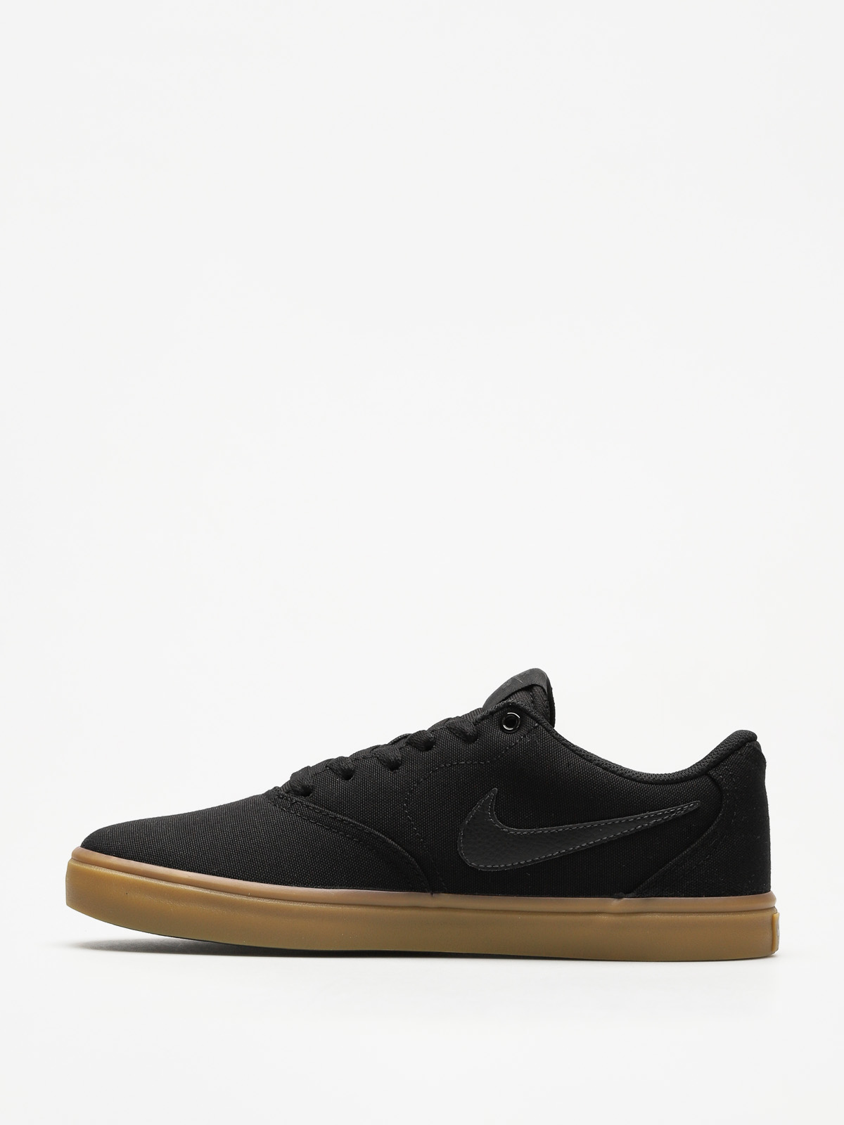 Nike SB Schuhe Sb Check Solarsoft Canvas (black/black gum light brown)