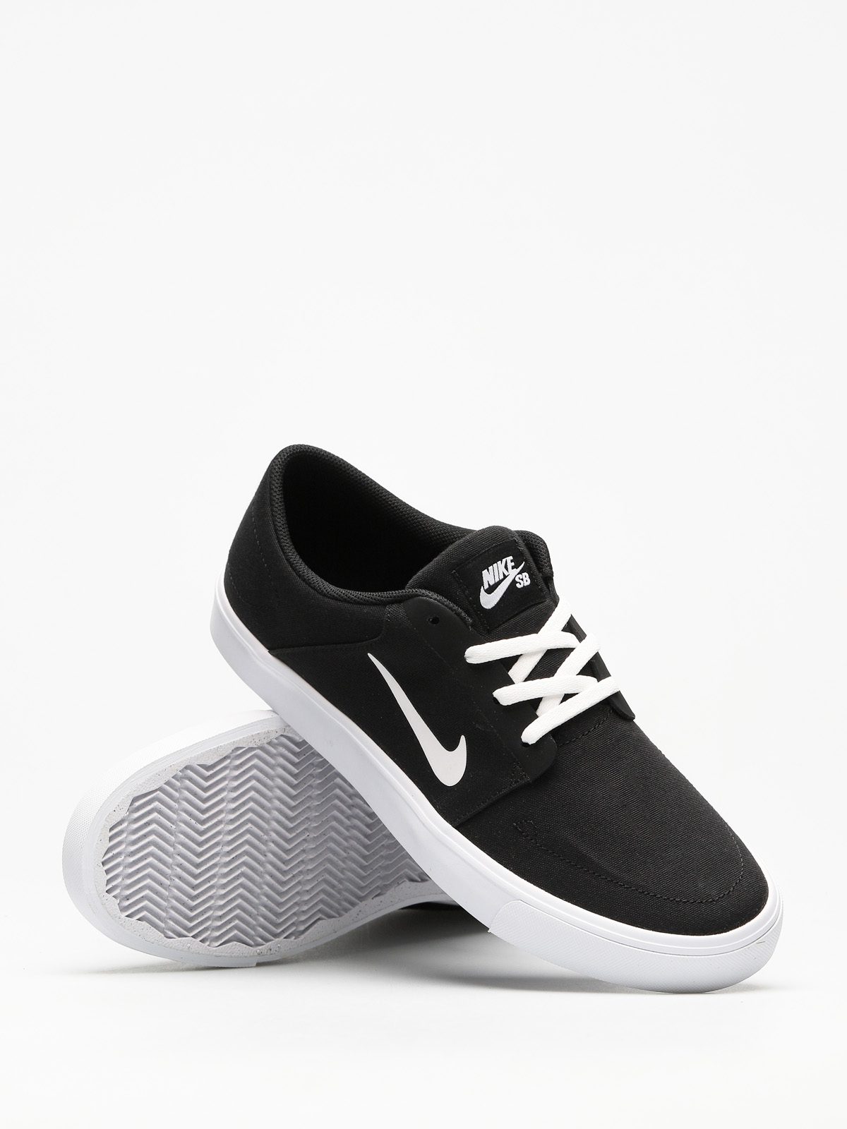 Nike SB Schuhe Sb Portmore Canvas (black/white)