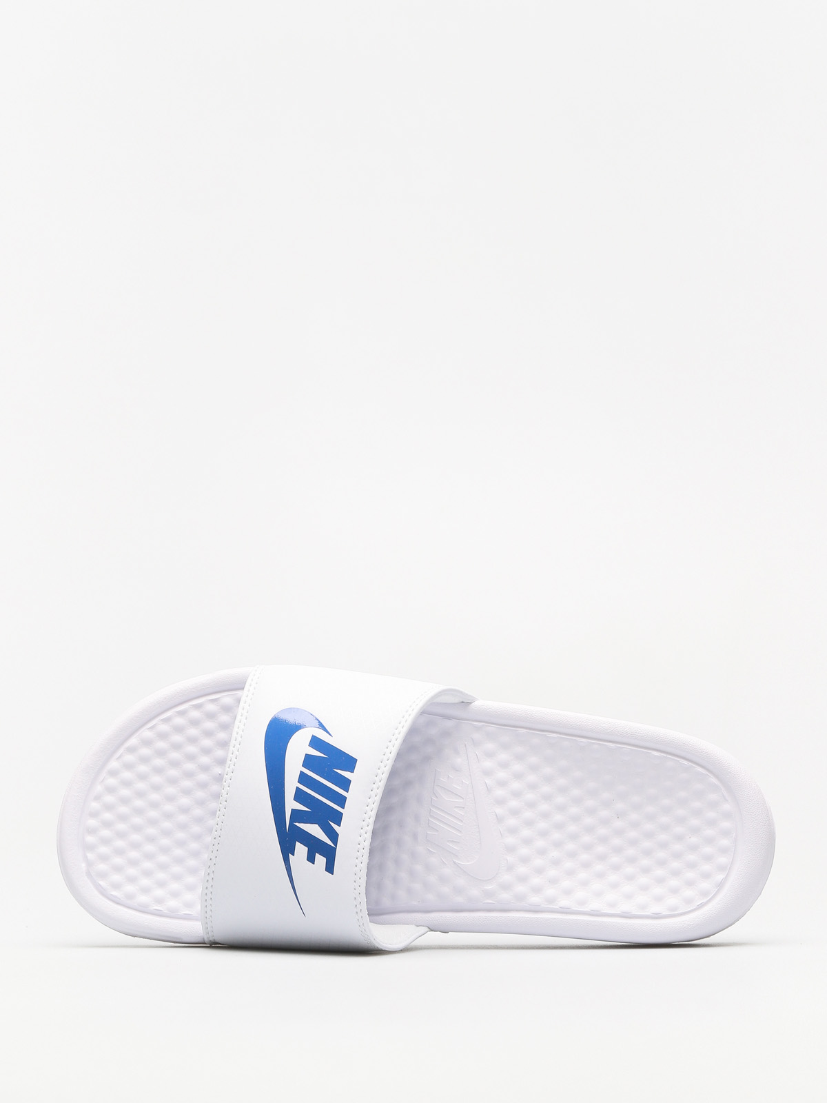 Nike Benassi Just Do It Flip-flops (white/varsity royal white)