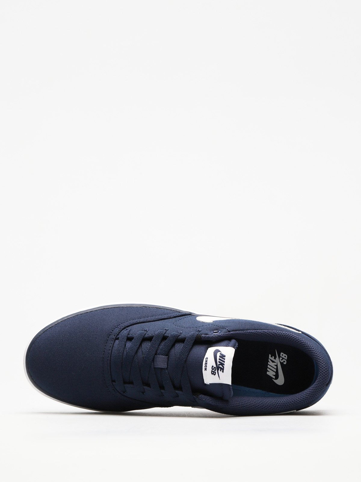 Nike SB Schuhe Sb Check Solarsoft Canvas (midnight navy/white)