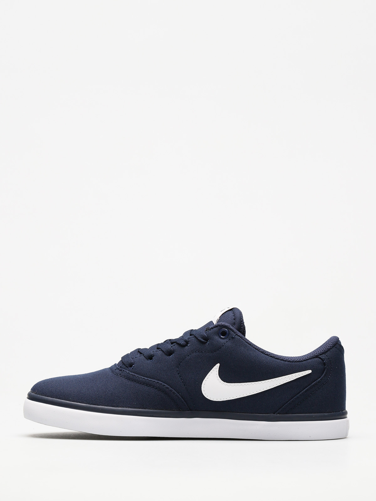 Nike SB Schuhe Sb Check Solarsoft Canvas (midnight navy/white)