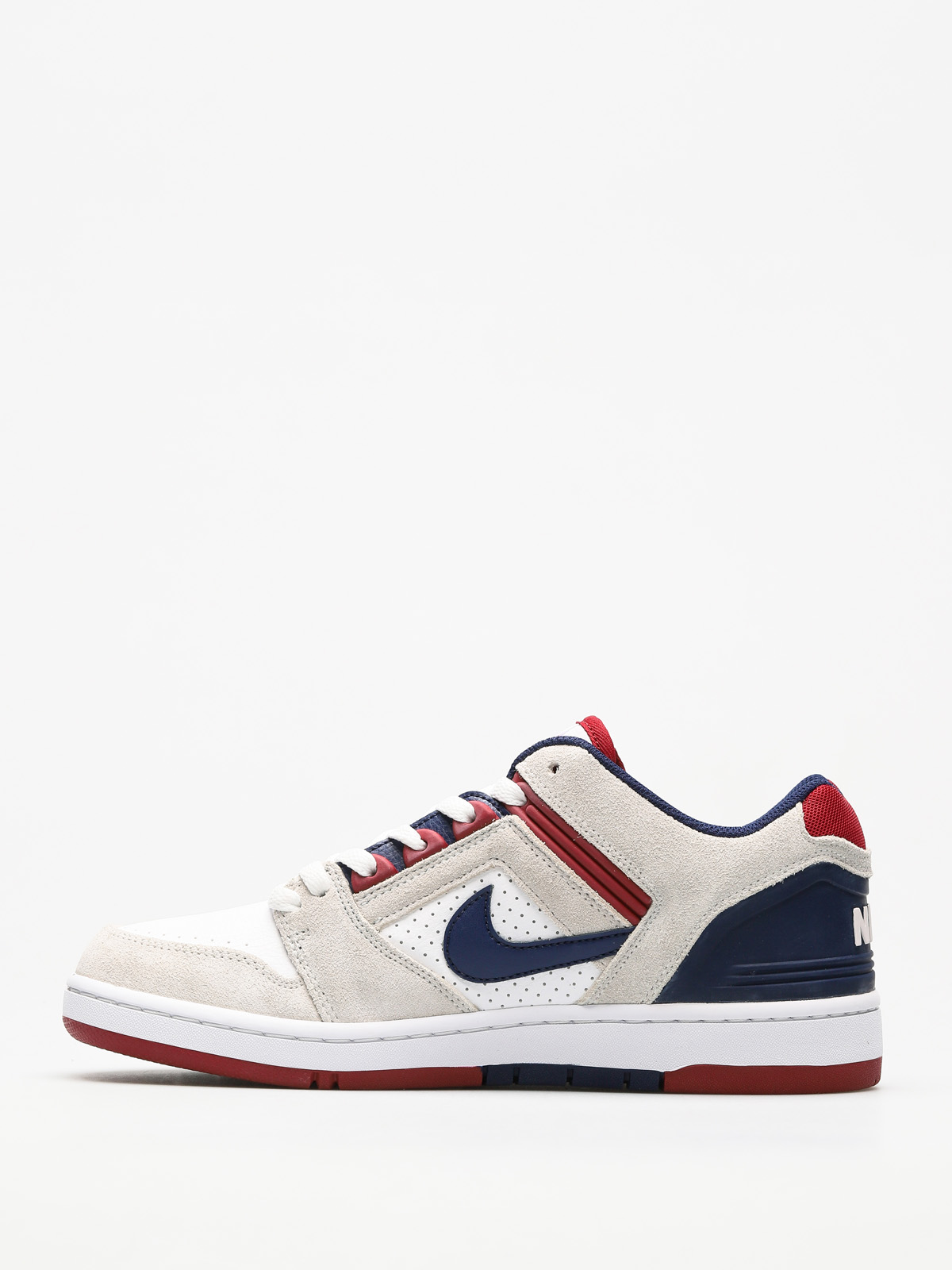 Nike SB Shoes Air Force II Low (white/blue void red crush white)