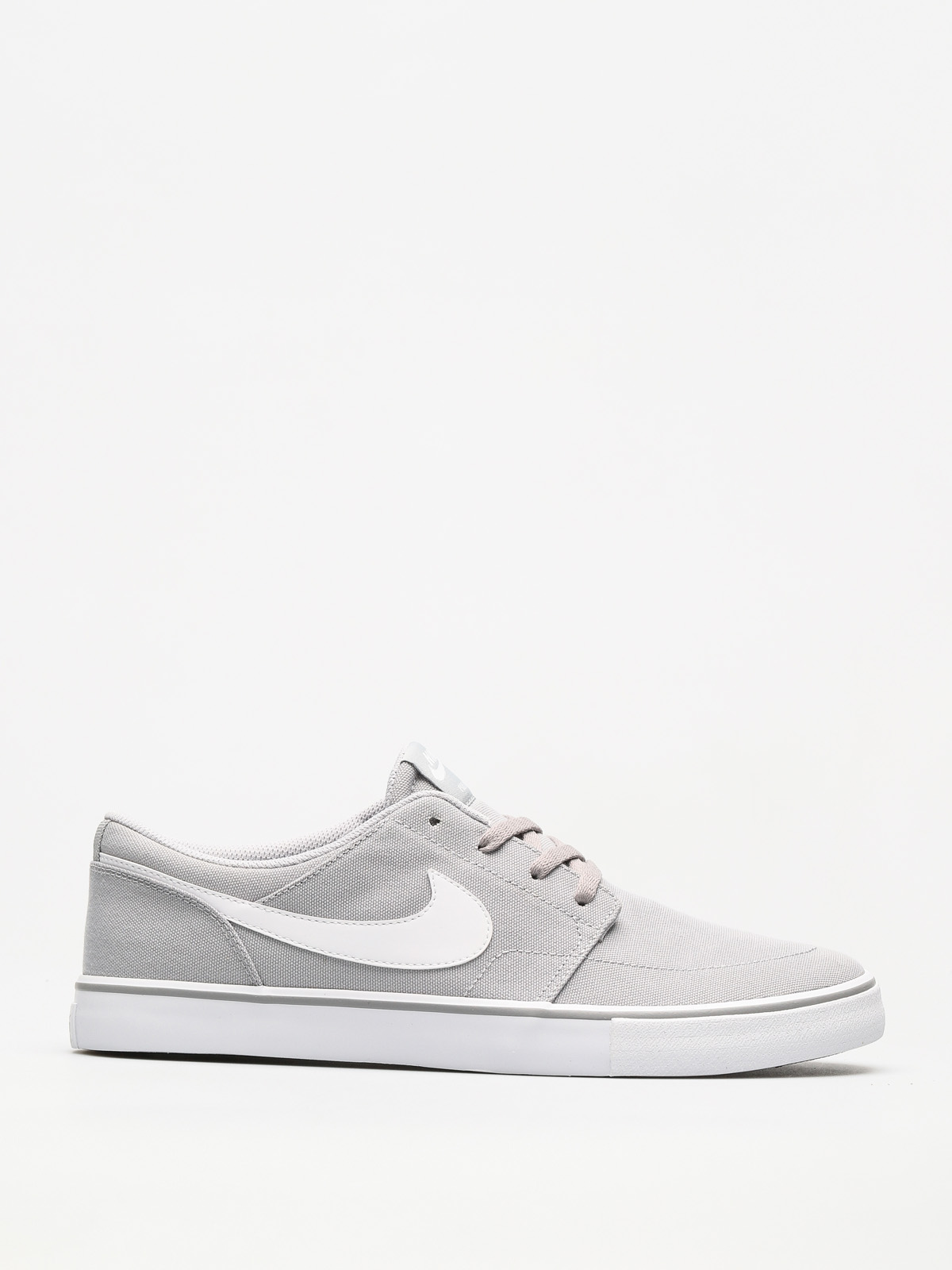 Nike SB Shoes Sb Solarsoft Portmore II Canvas (wolf grey/white black)