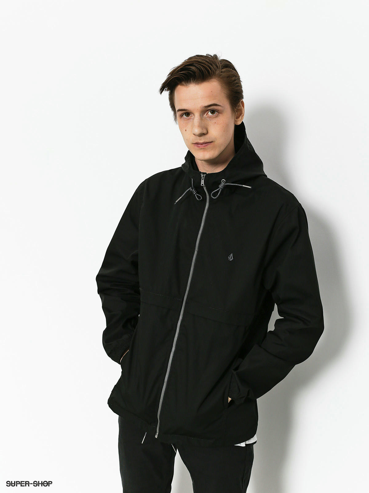  Volcom Jacket  Howard Hooded blk 