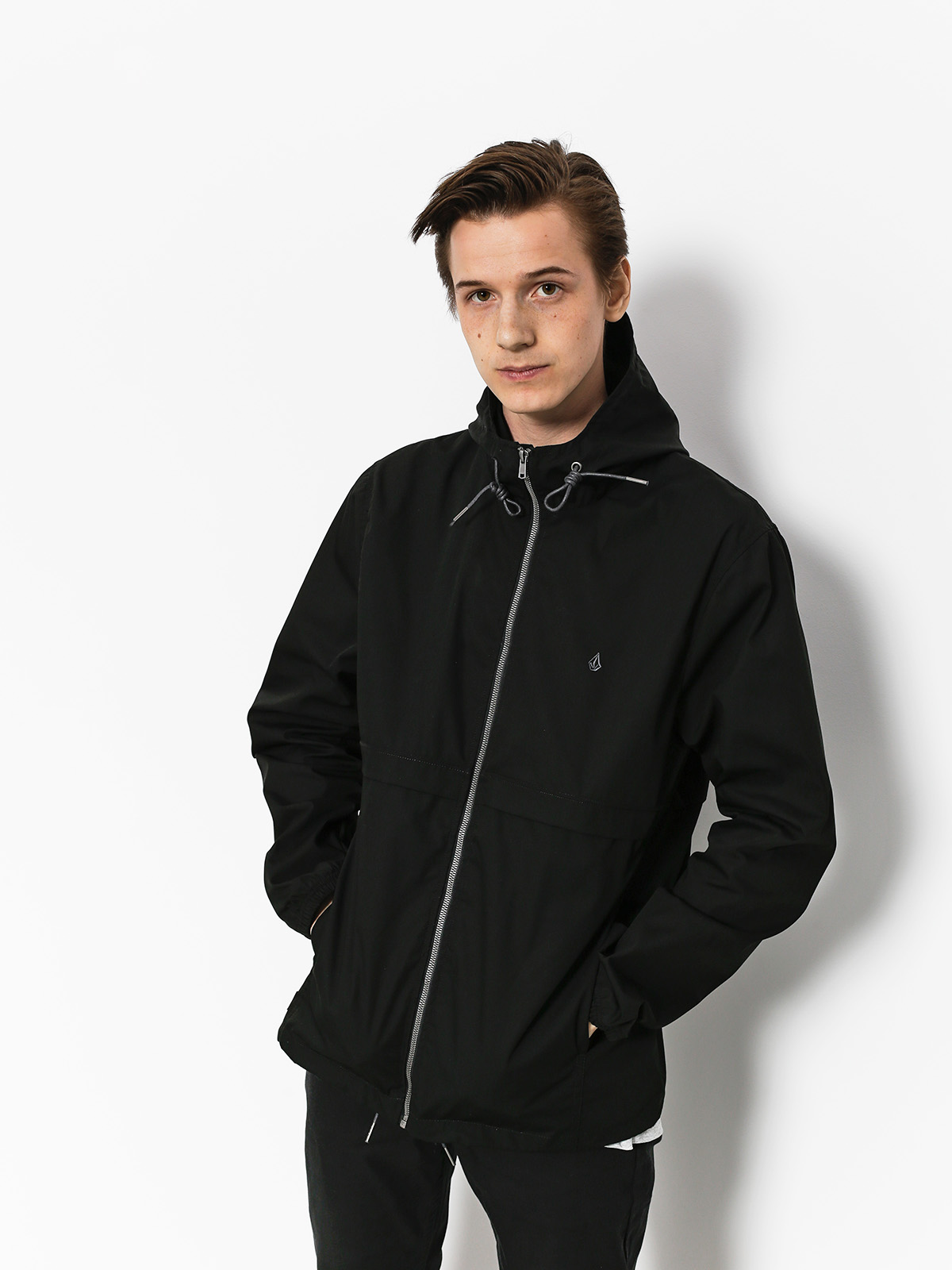 Volcom Jacket Howard Hooded (blk)