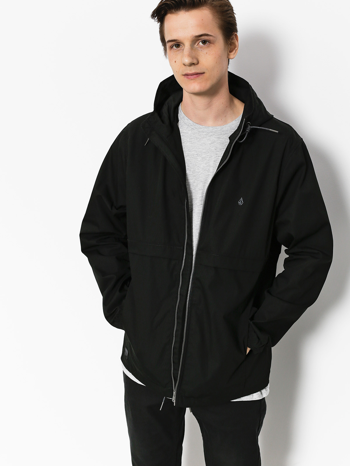 Volcom Jacket Howard Hooded (blk)