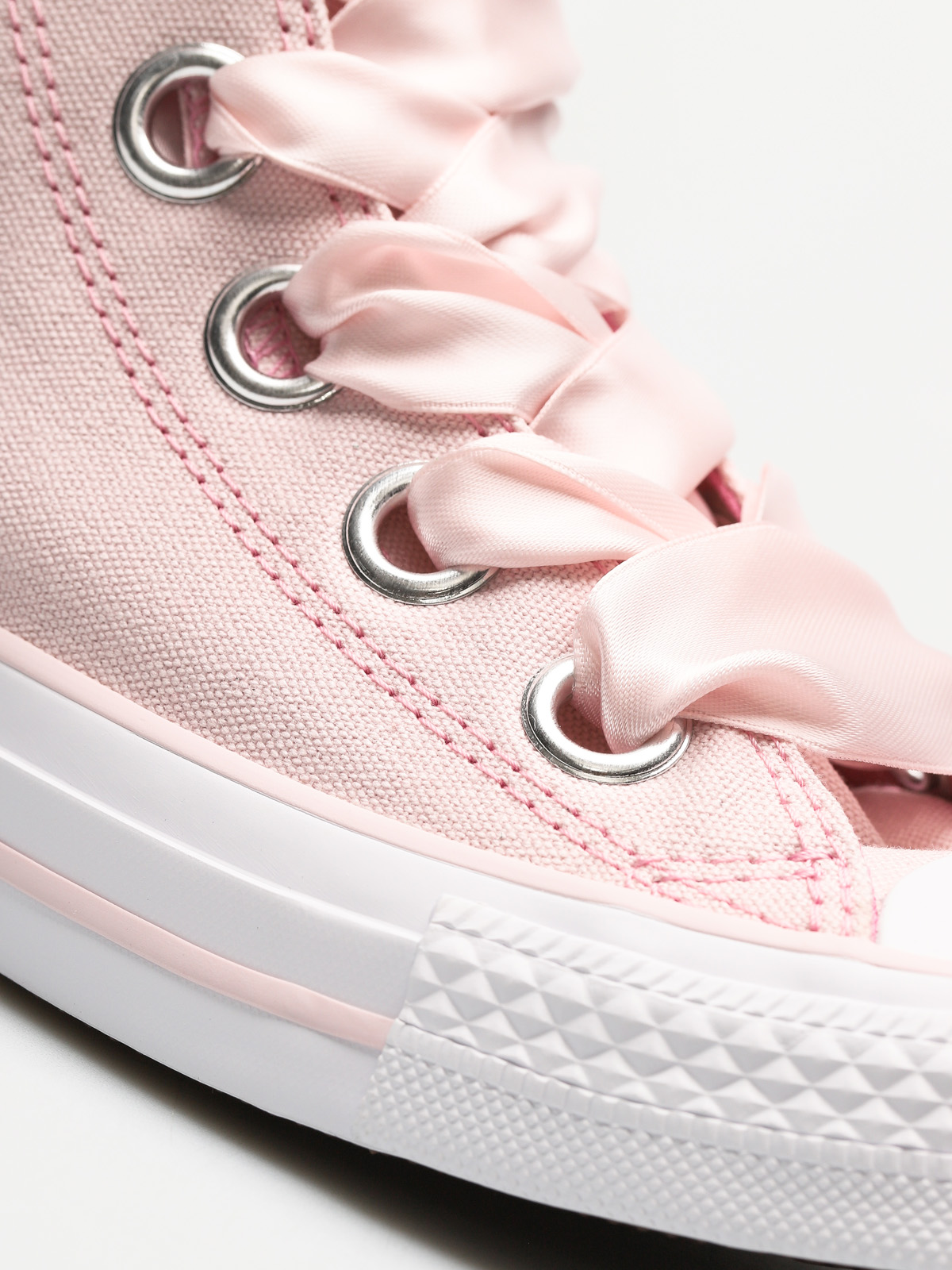 Converse Chucks Chuck Taylor As Big Eyelets Hi Wmn (barely rose/light orchid/white)
