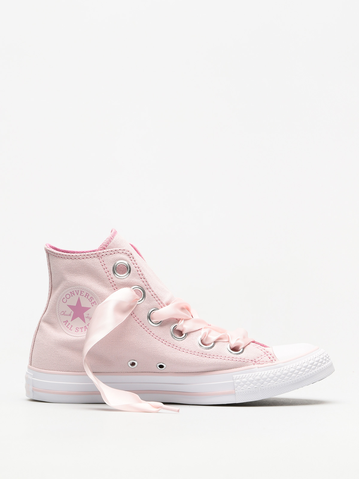 Converse Chucks Chuck Taylor As Big Eyelets Hi Wmn (barely rose/light orchid/white)