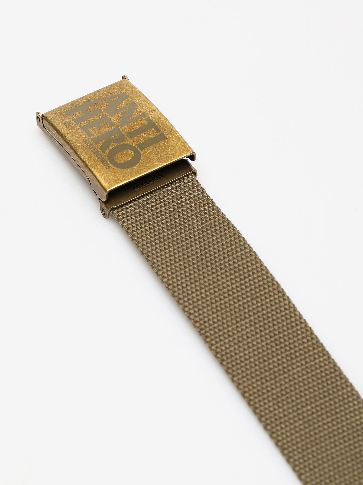 Antihero Belt Black Hero (bras/army green)