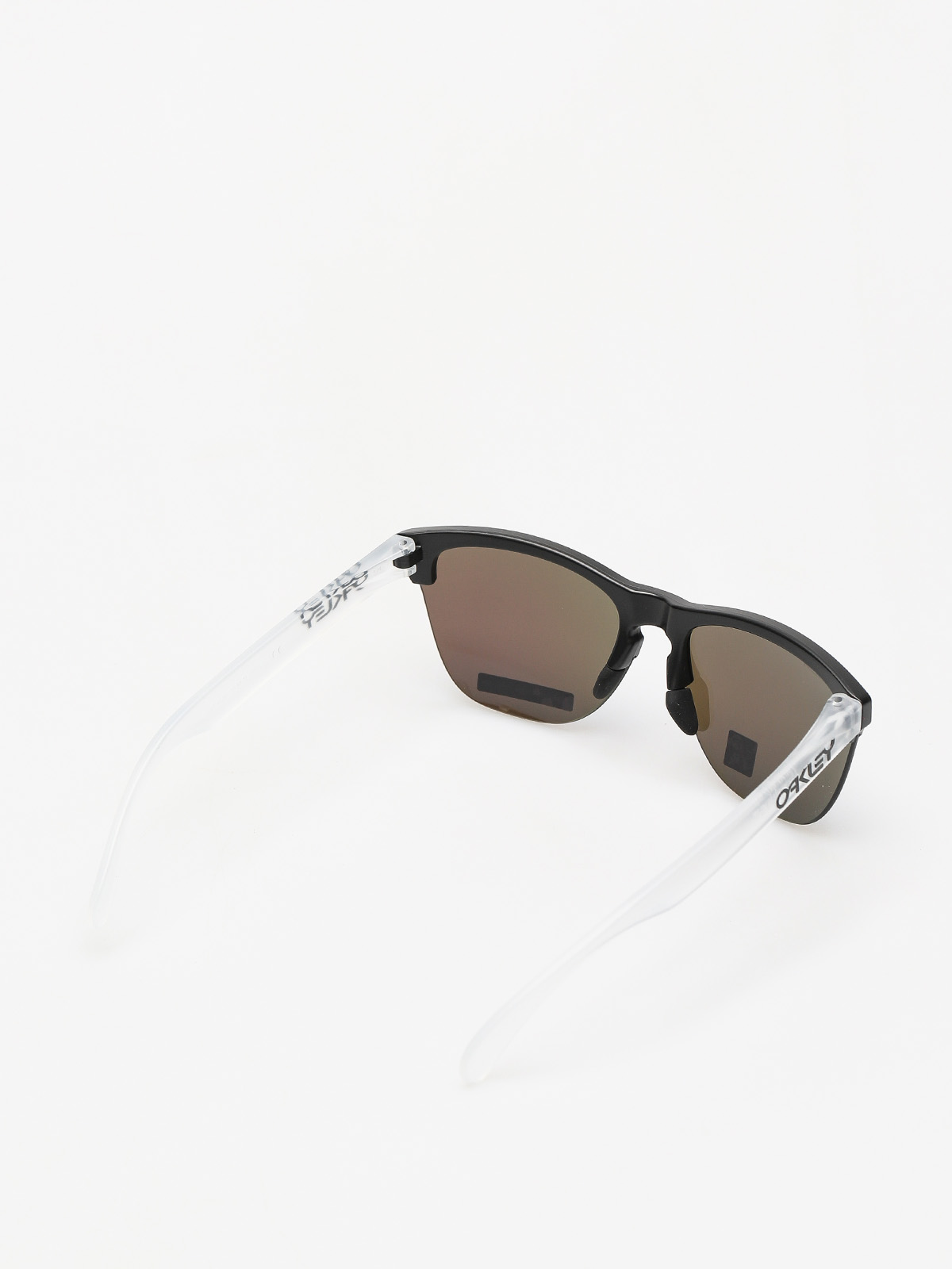 Oakley Sunglasses Frogskins Lite (matte black/matte clear/prizm sapphire iridium)