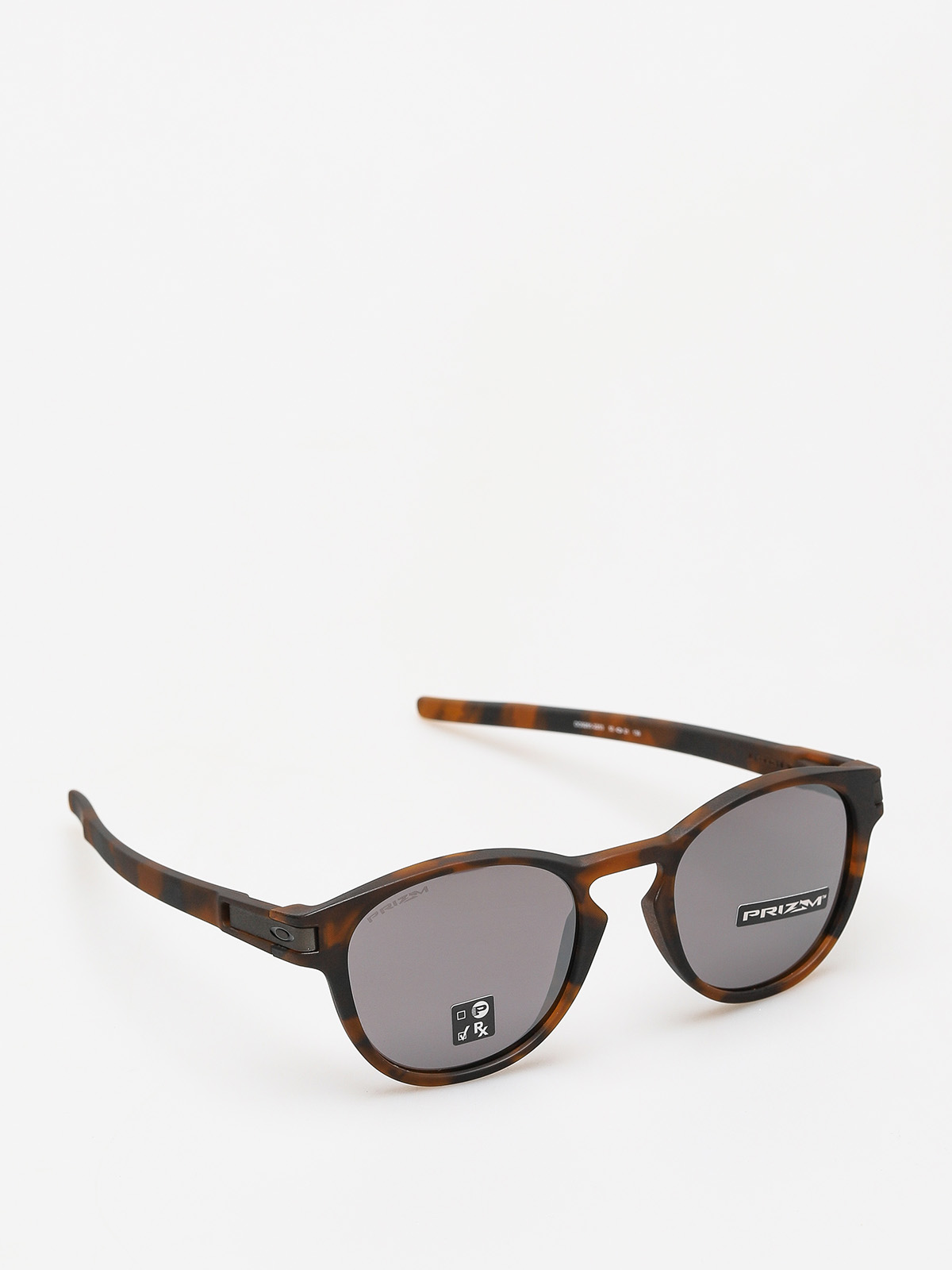Oakley Latch Sunglasses (matte brown tortoise/prizm black iridium)