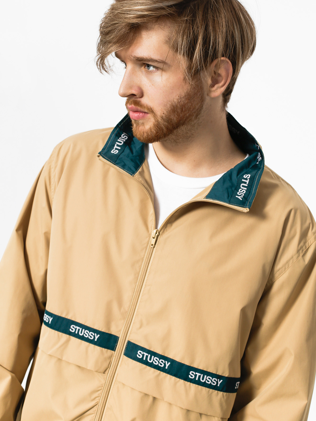 Stussy Jacket Lewis Track (beige)
