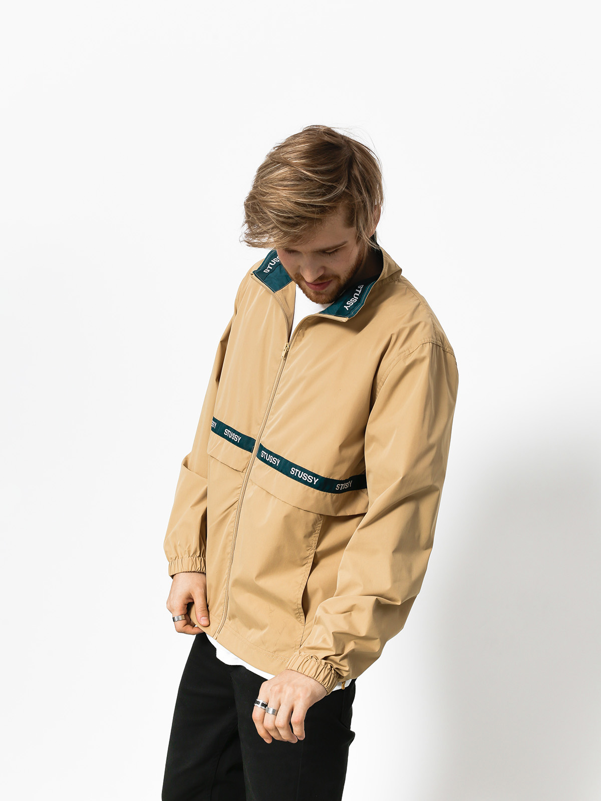 Stussy Jacket Lewis Track (beige)