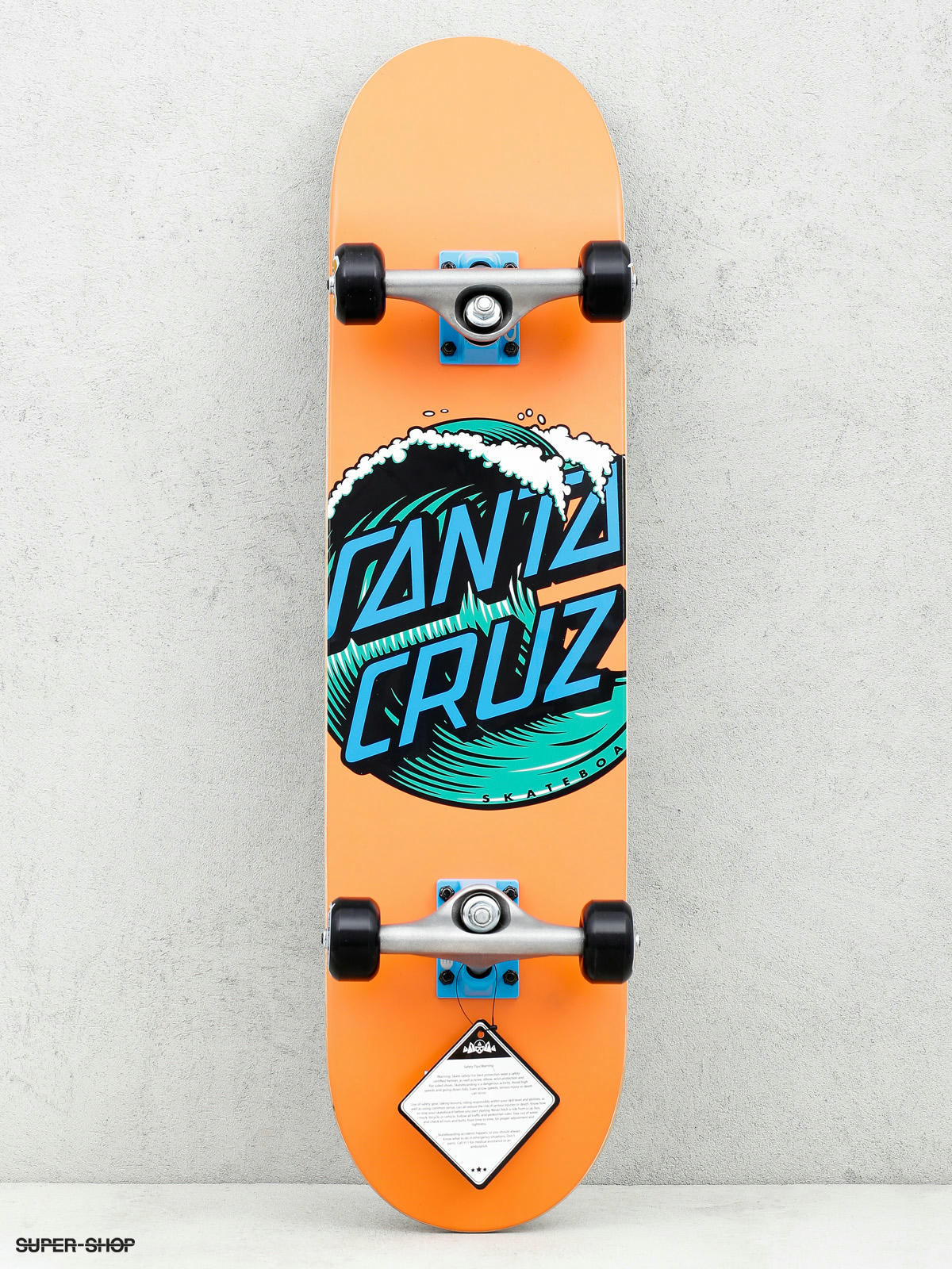 Santa Cruz Skateboard Wave Dot orange